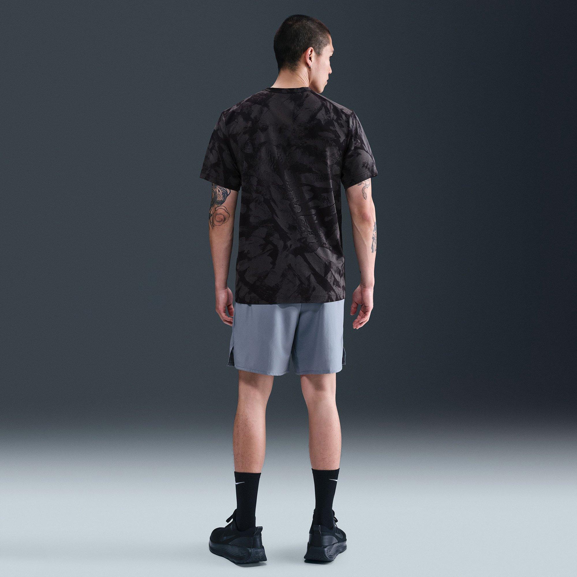 Black - Nike - Dri Fit Camo Mens Tee - 6