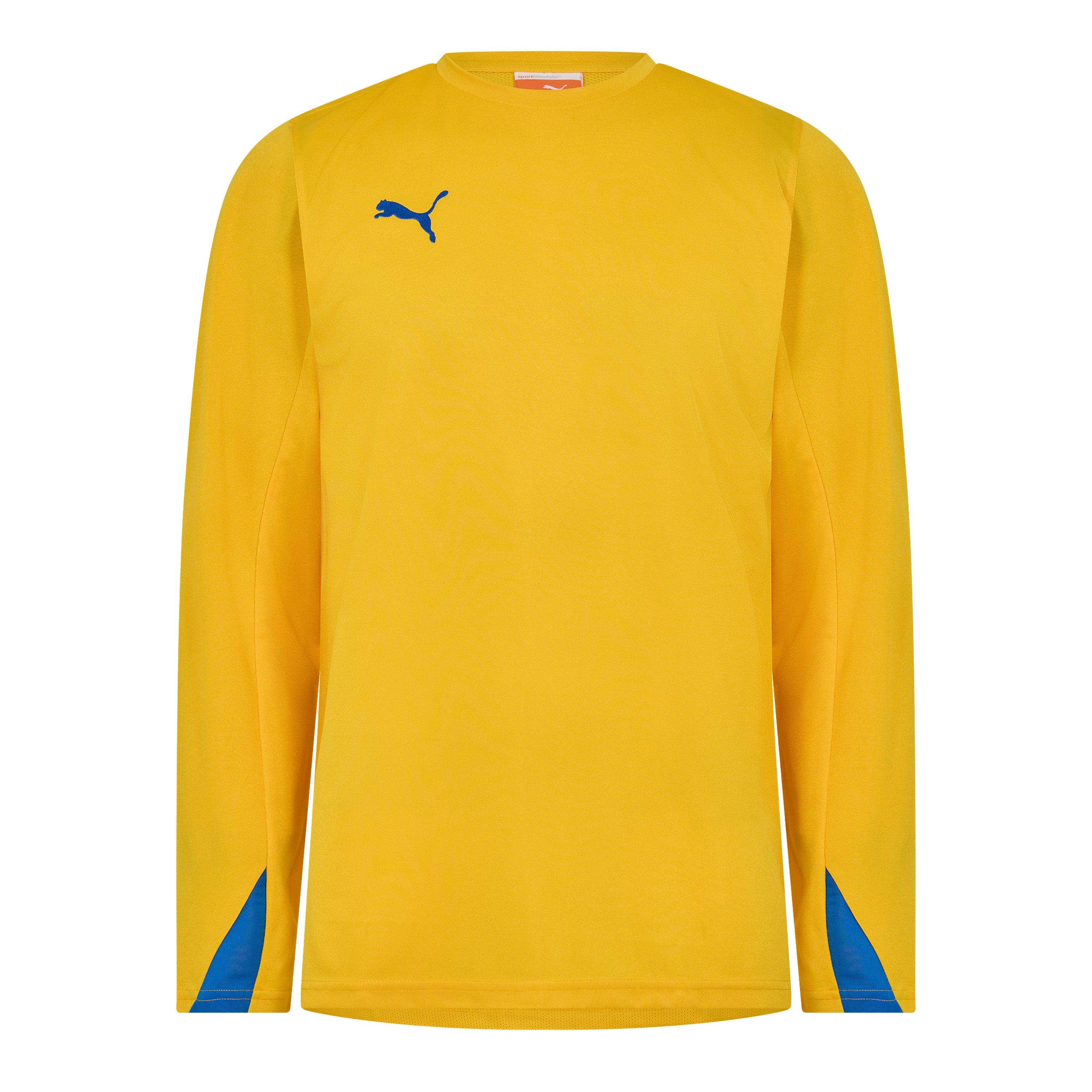 Puma Men's (13) Team Ls Shirt - Yellow - S