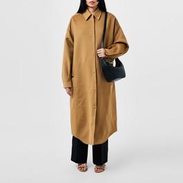 Valentino Embellished Cashmere Blend Coat