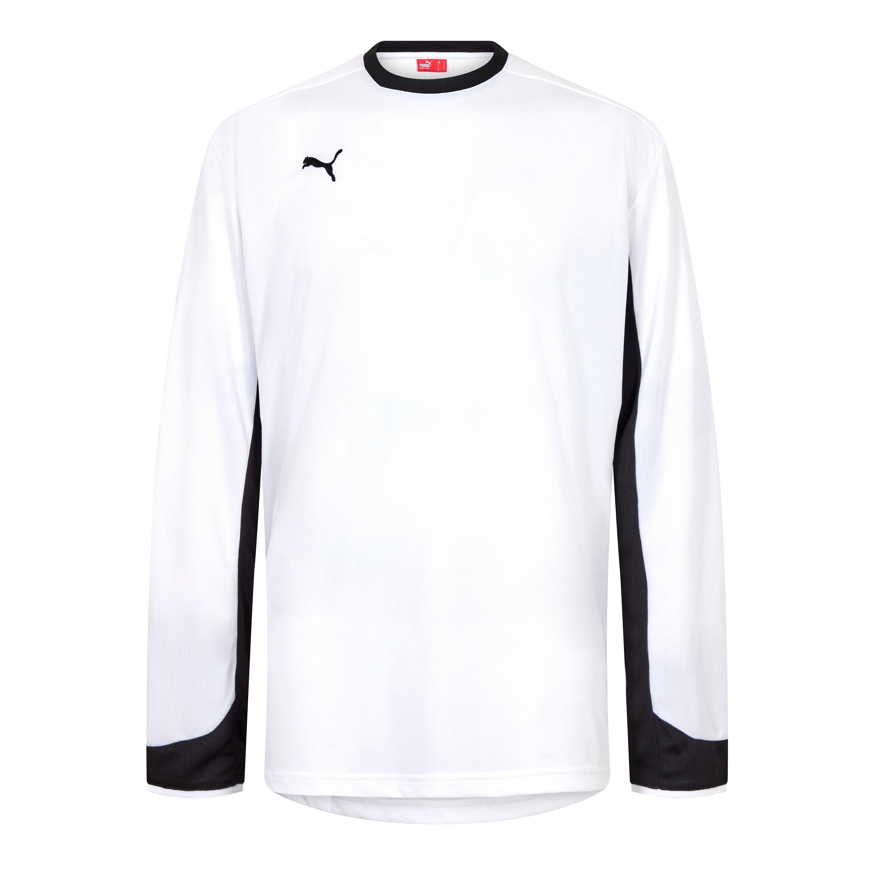 White - Puma - Esito Ii Ls Shirt Mens - 1