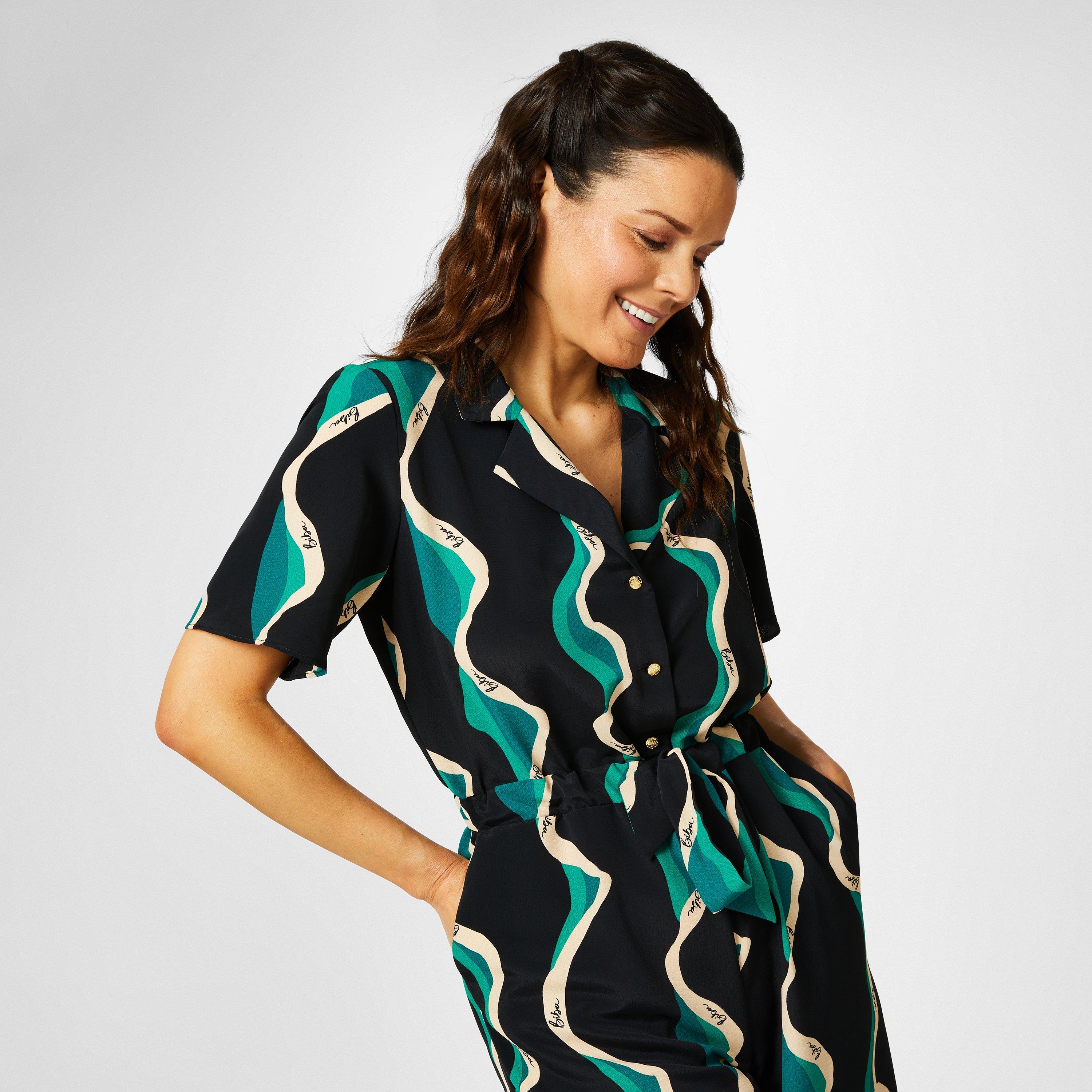 Grafisk Print - Biba - Biba Printed Jumpsuit - 3