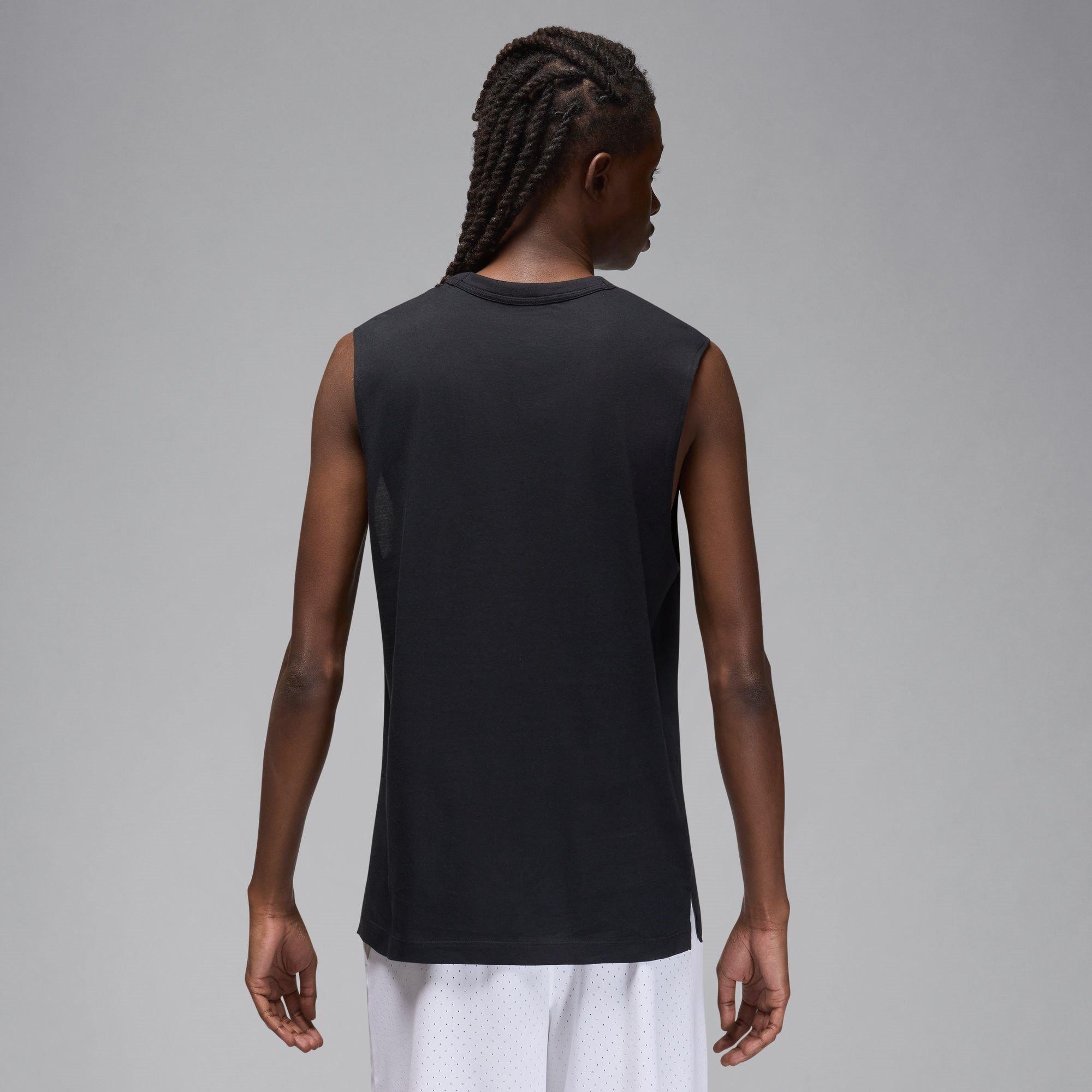 Black/White - Air Jordan - Sport Men's Dri-FIT Sleeveless Top - 2