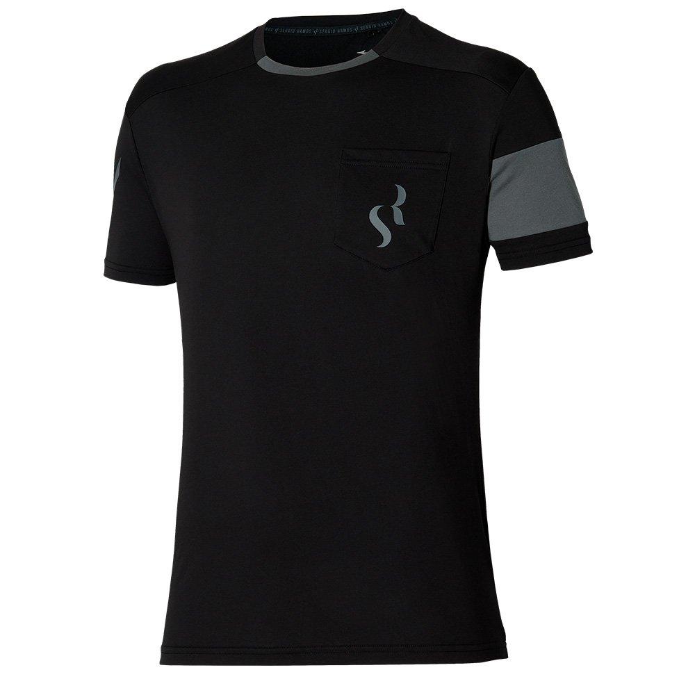 Nero - Mizuno - Adults Short-Sleeve Performance Gym Top - 1