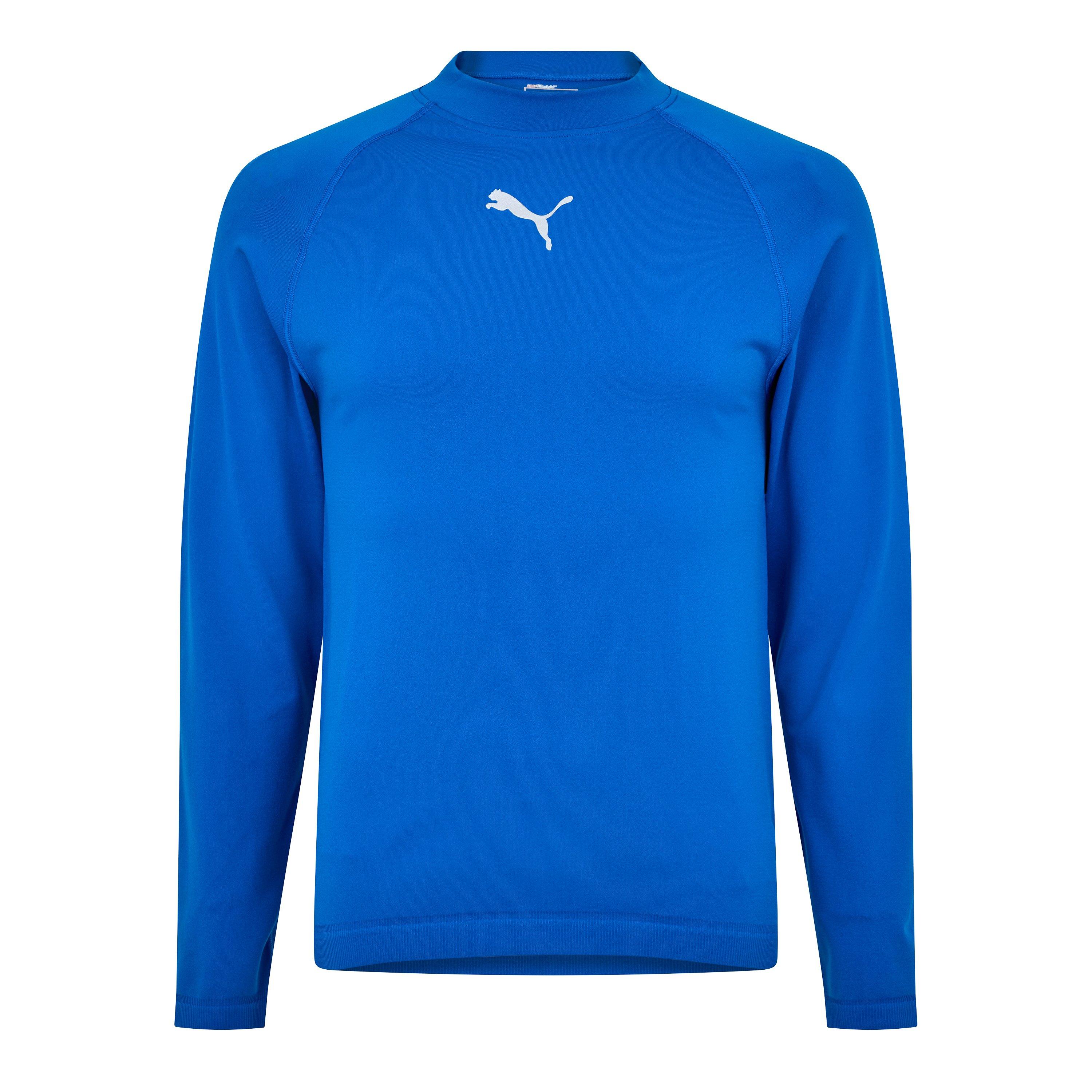 Blue - Puma - (F13) Winter Bodywear Ls Top Mens - 1