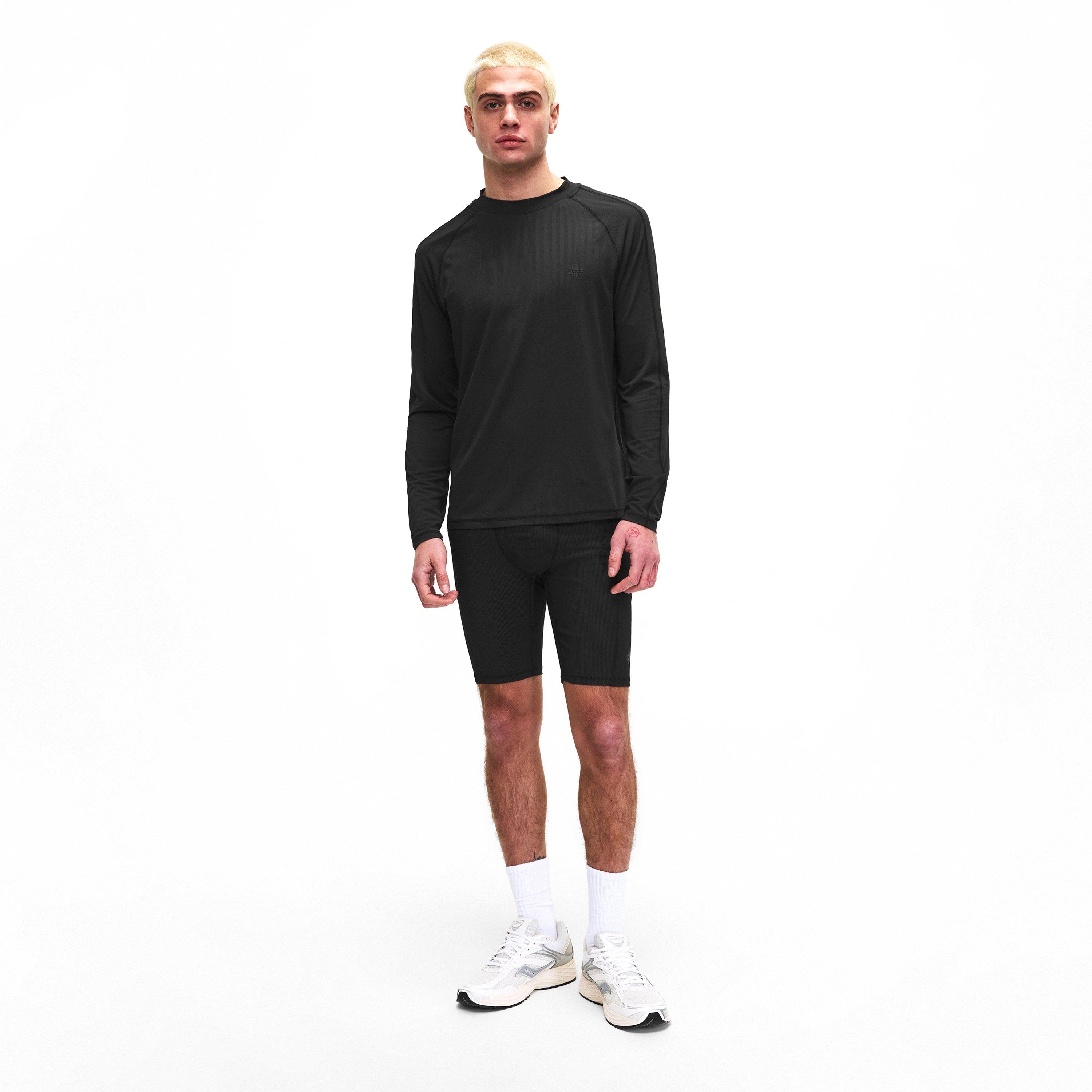 Black - The Couture Club - Mens Long Sleeve Training Top - 6