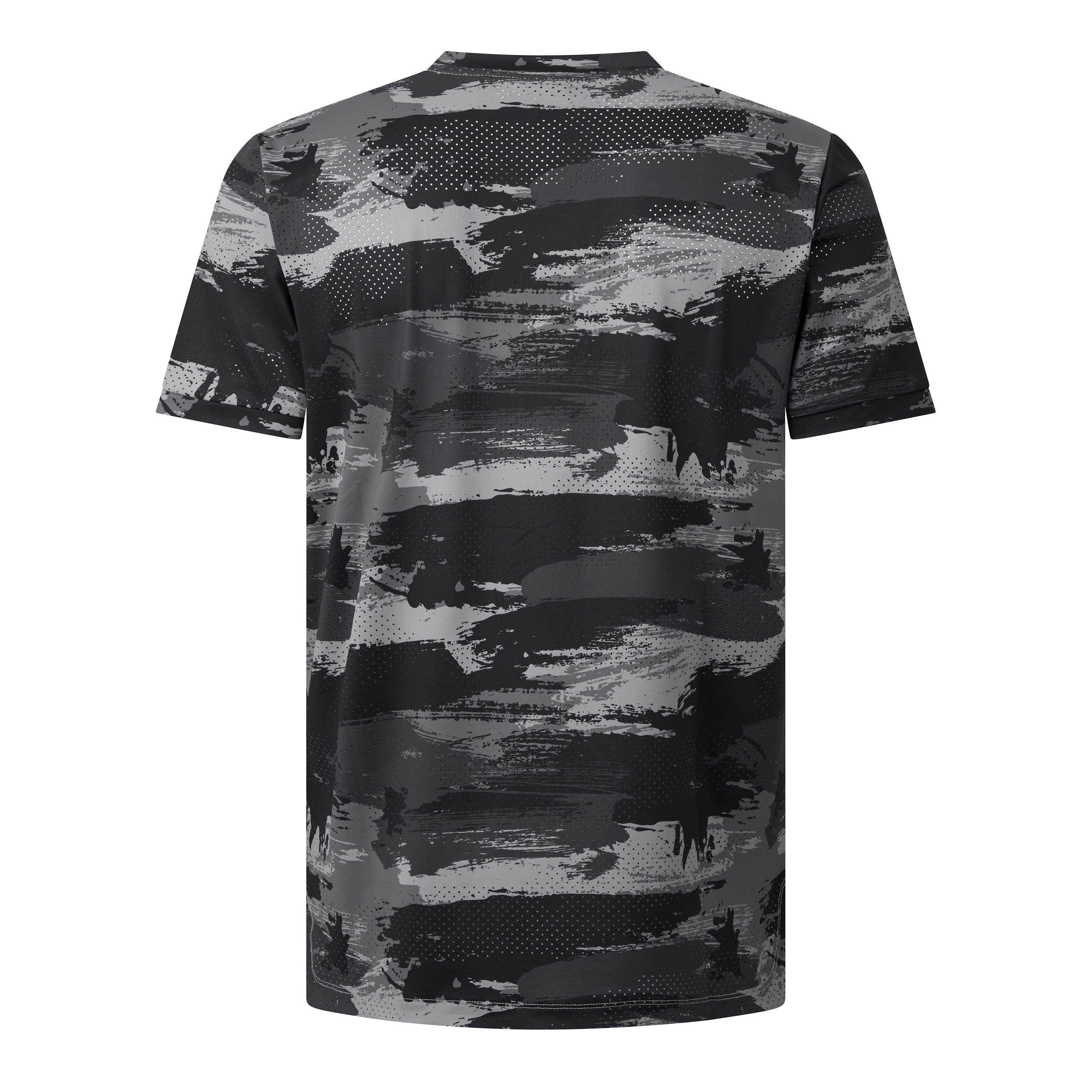 Black - Sjeng Sports - Men's Norbert Tee Short Sleeve Performance Gym Top - 2