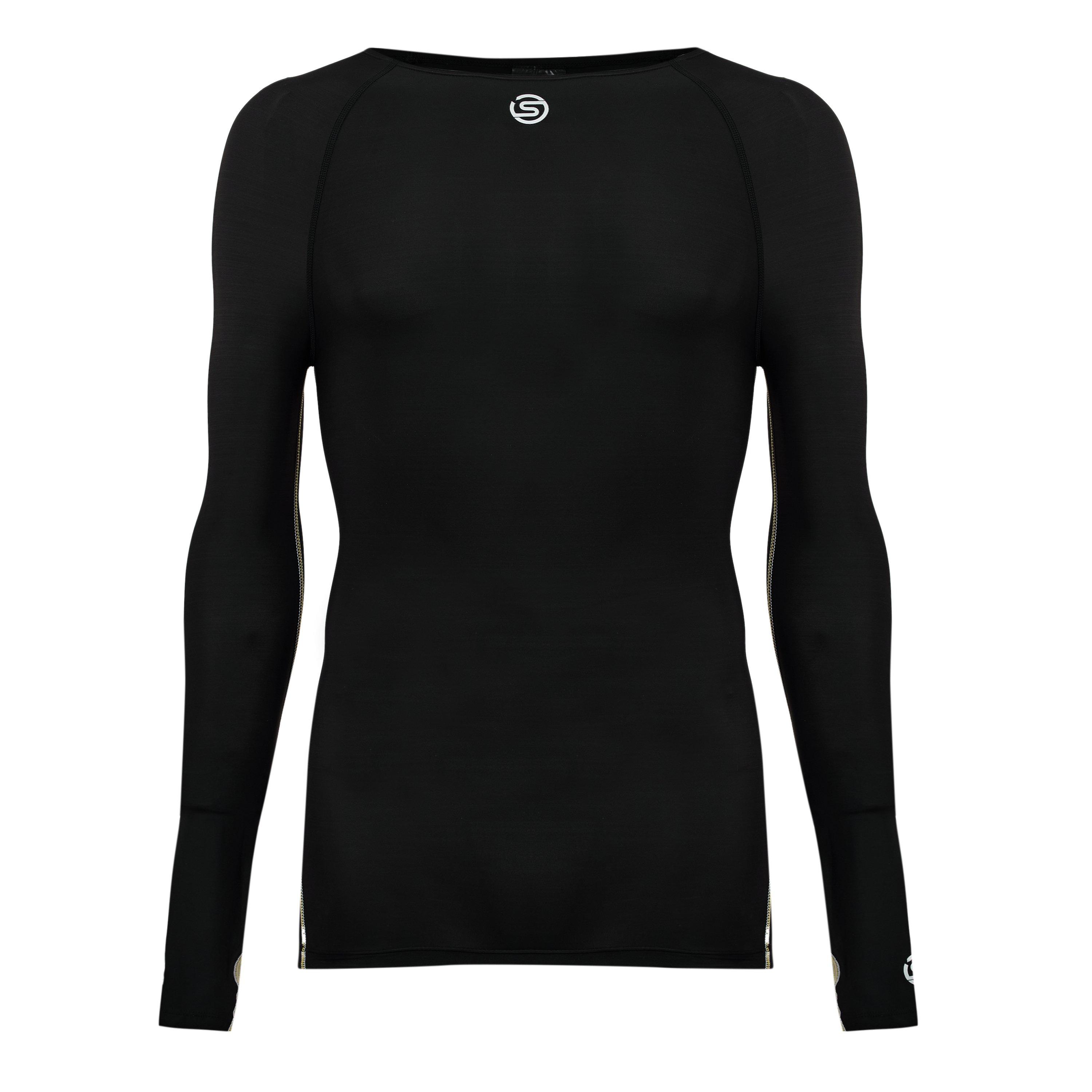 Zwart - Skins - Dnamic Ls Top Mens - 1