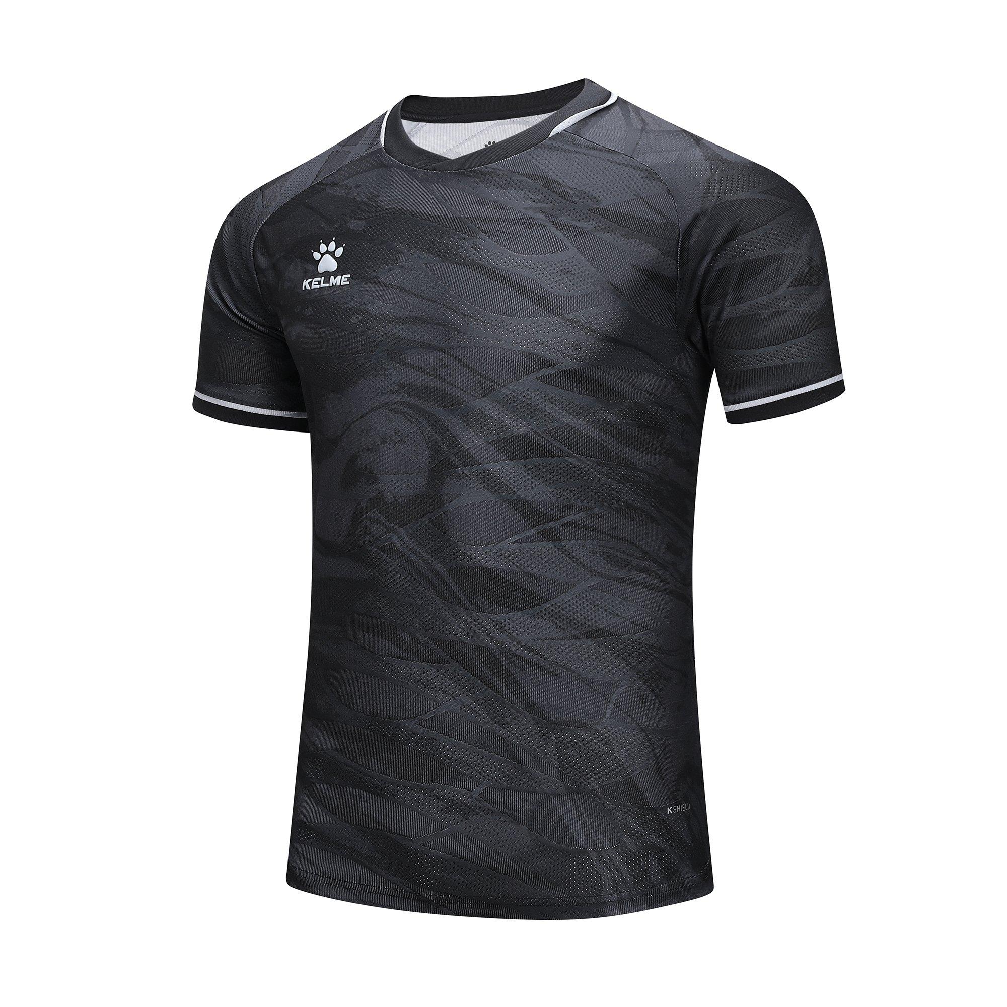 Black - Kelme - SS Football Training Top - 1