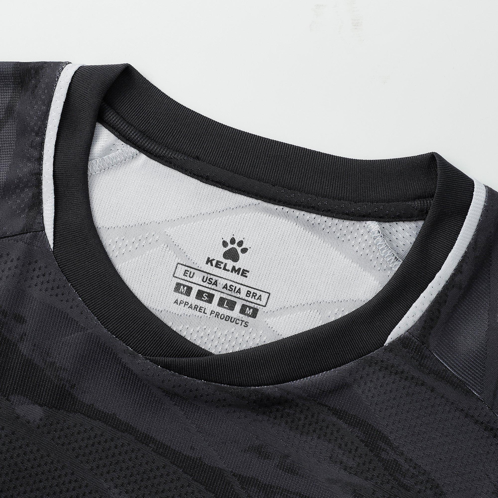 Black - Kelme - SS Football Training Top - 5