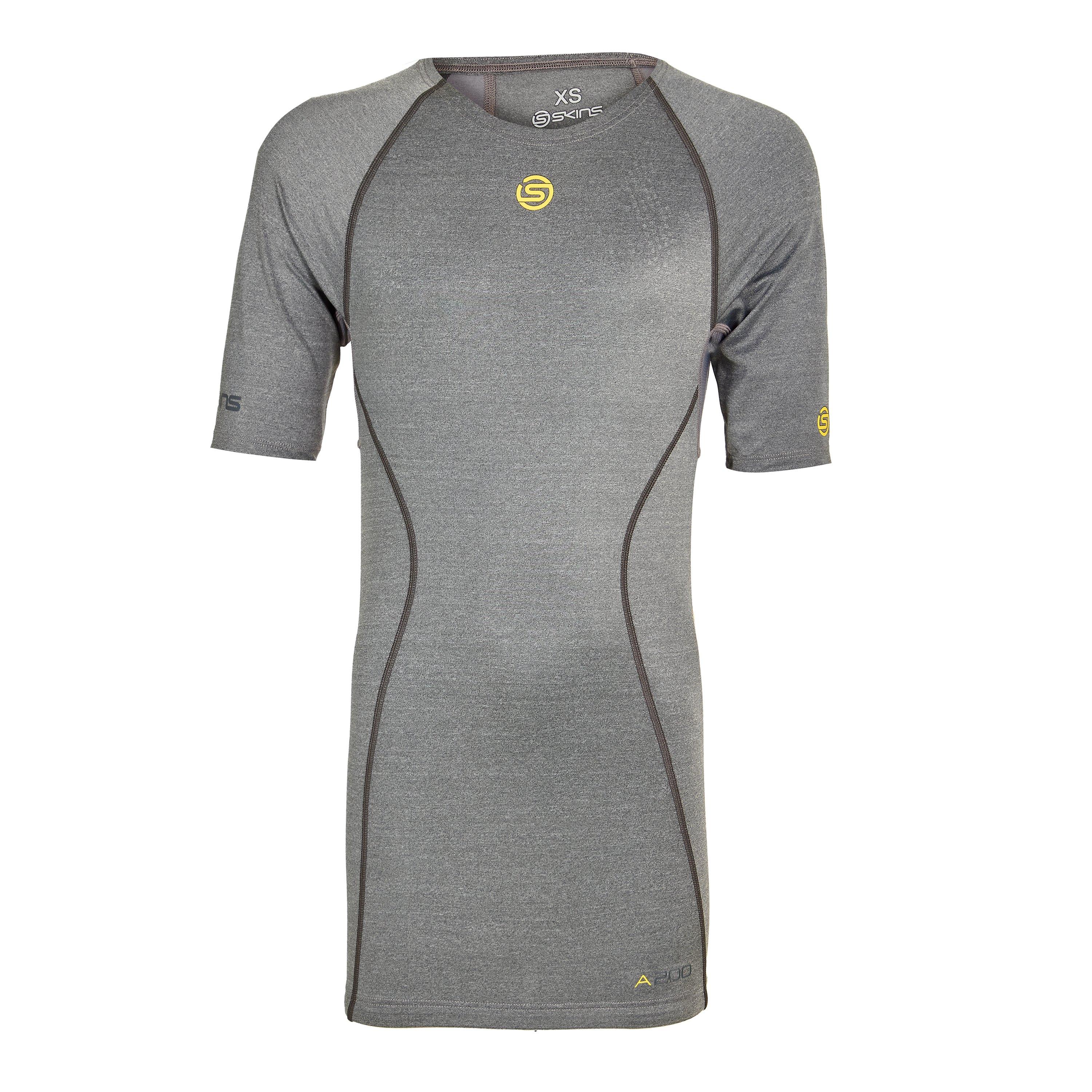 Grey - Skins - A200 Ss Top Mens - 1