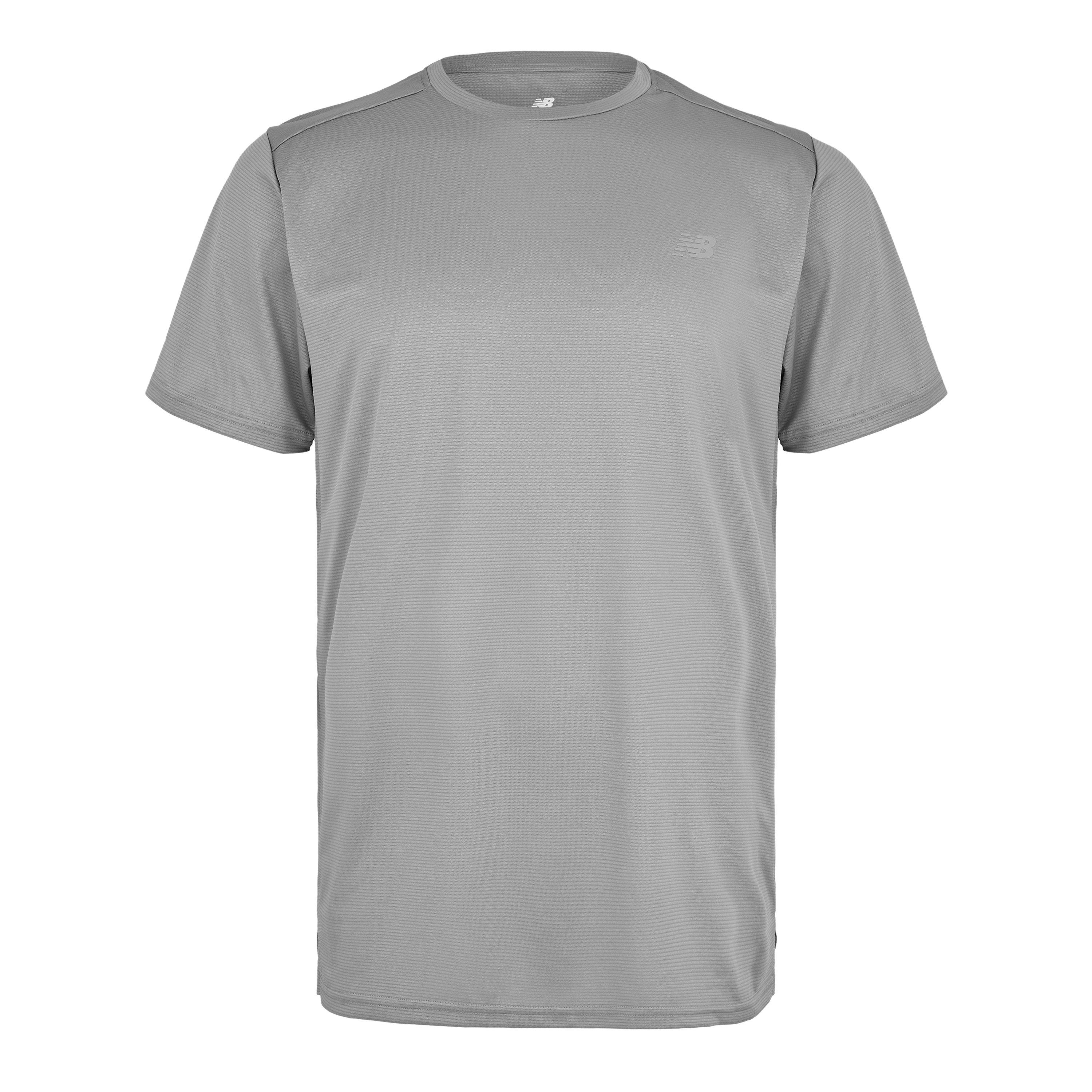New Balance Run T-Shirt Grey Size: M - Footasylum - Image 6