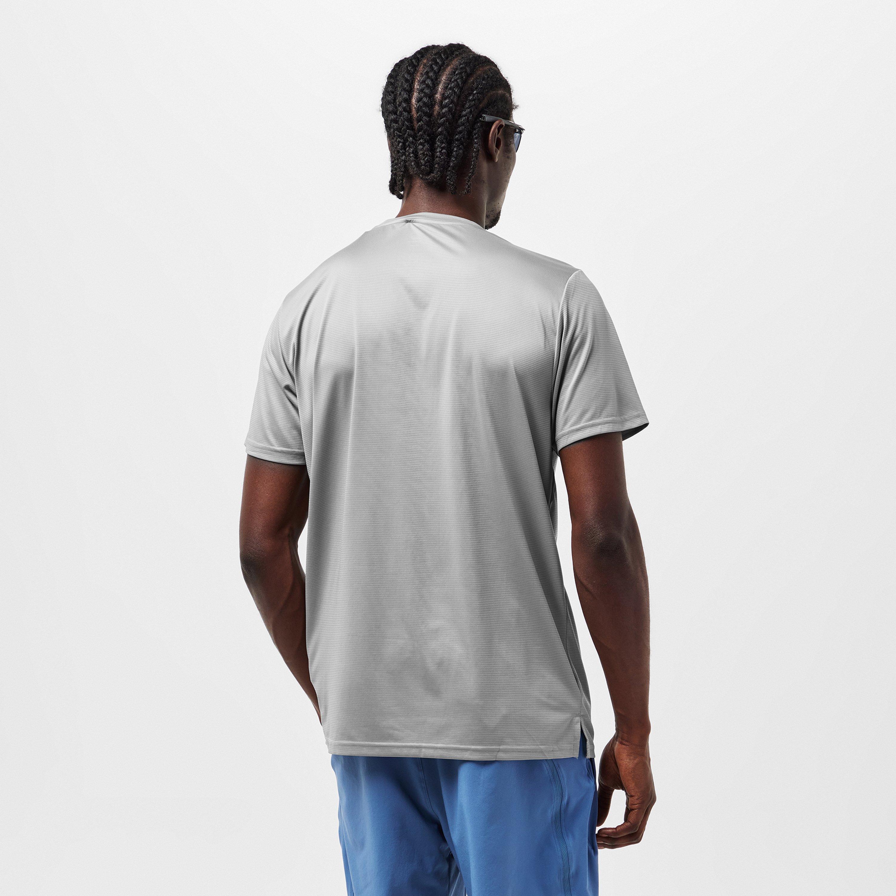 Gris Ardoise - New Balance - Men's Short-Sleeve Performance Gym Top - 4