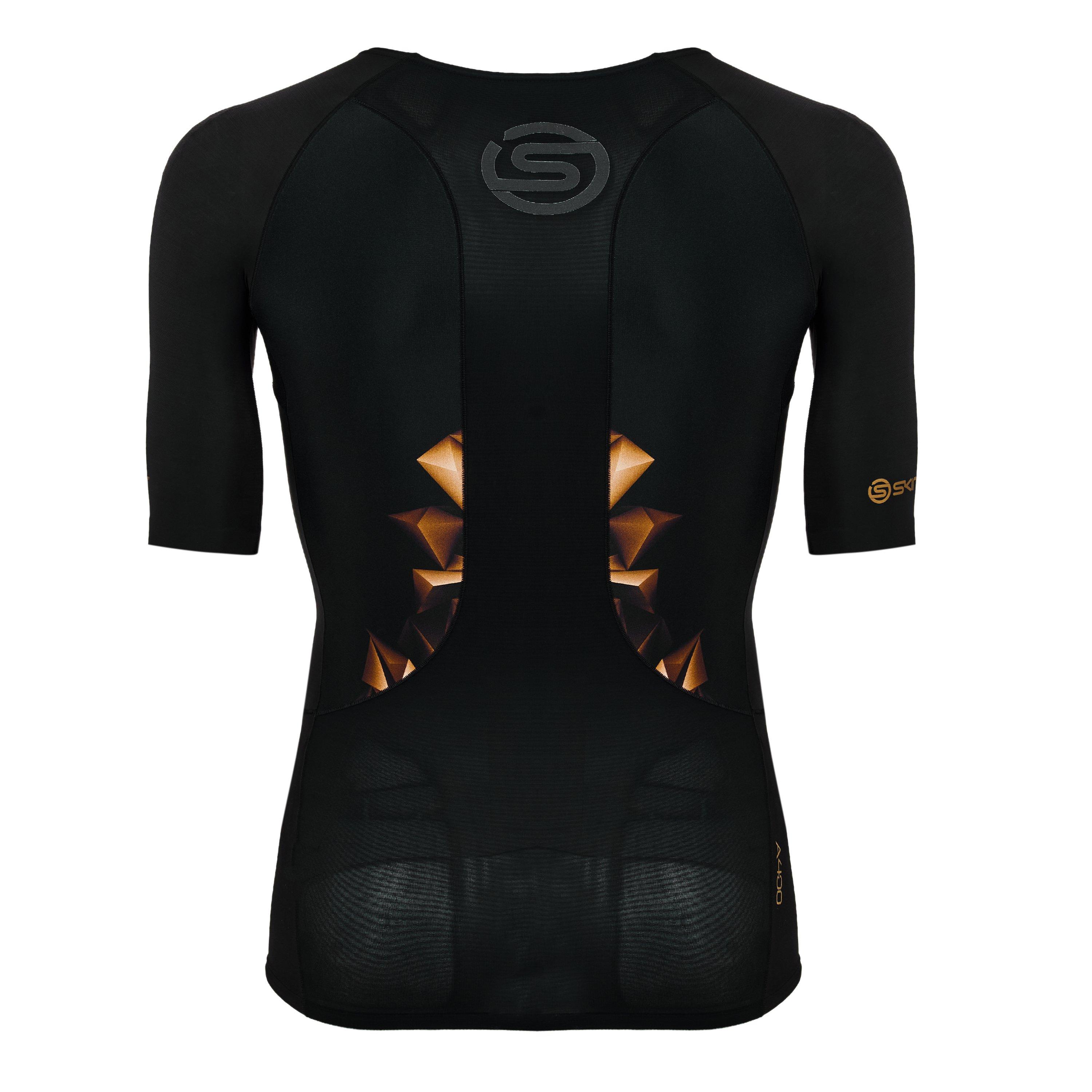 Black - Skins - A400 Sht Sleeve Mens - 2