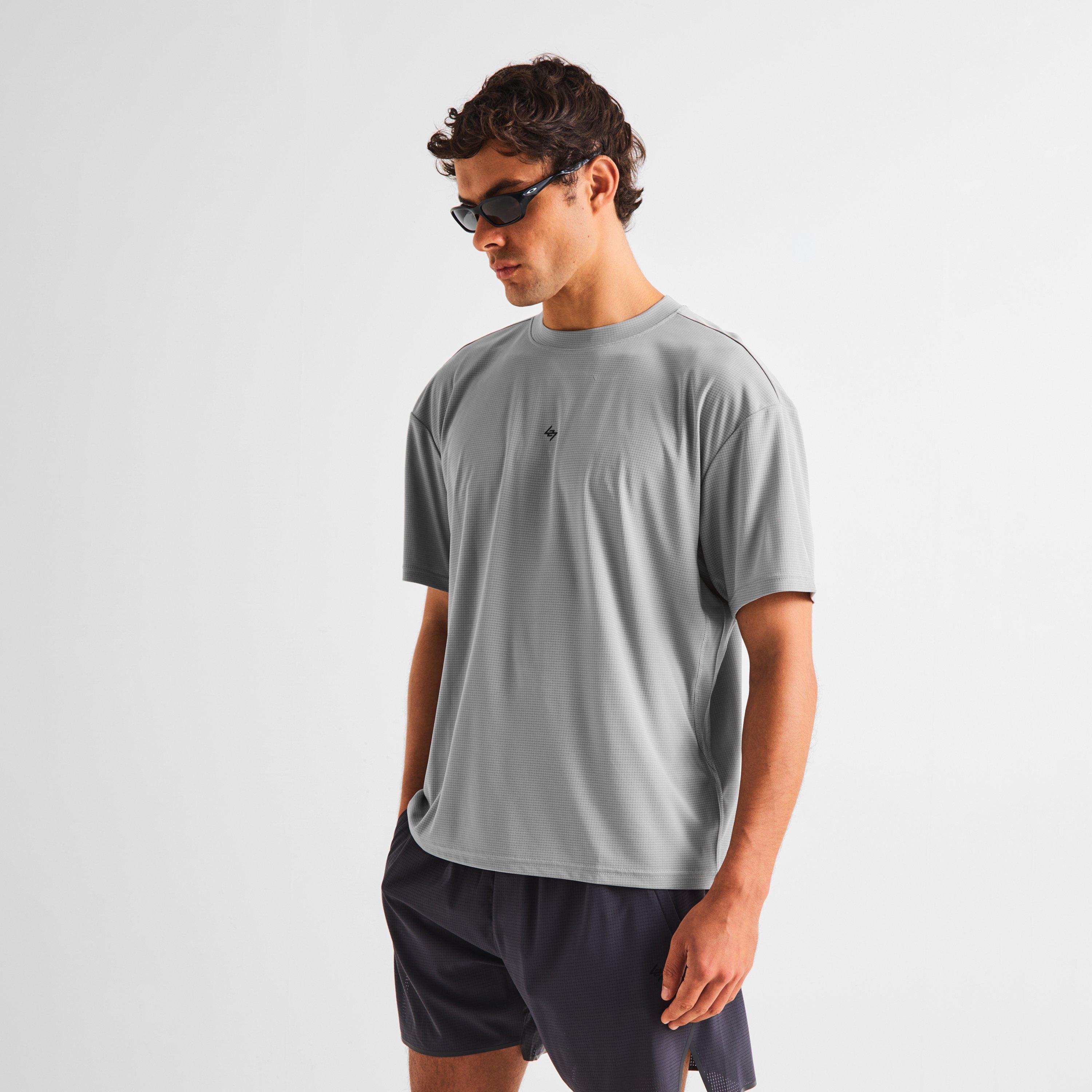 Ash Grey - Represent 247 - R247 Power Dry Tee Sn64 - 3