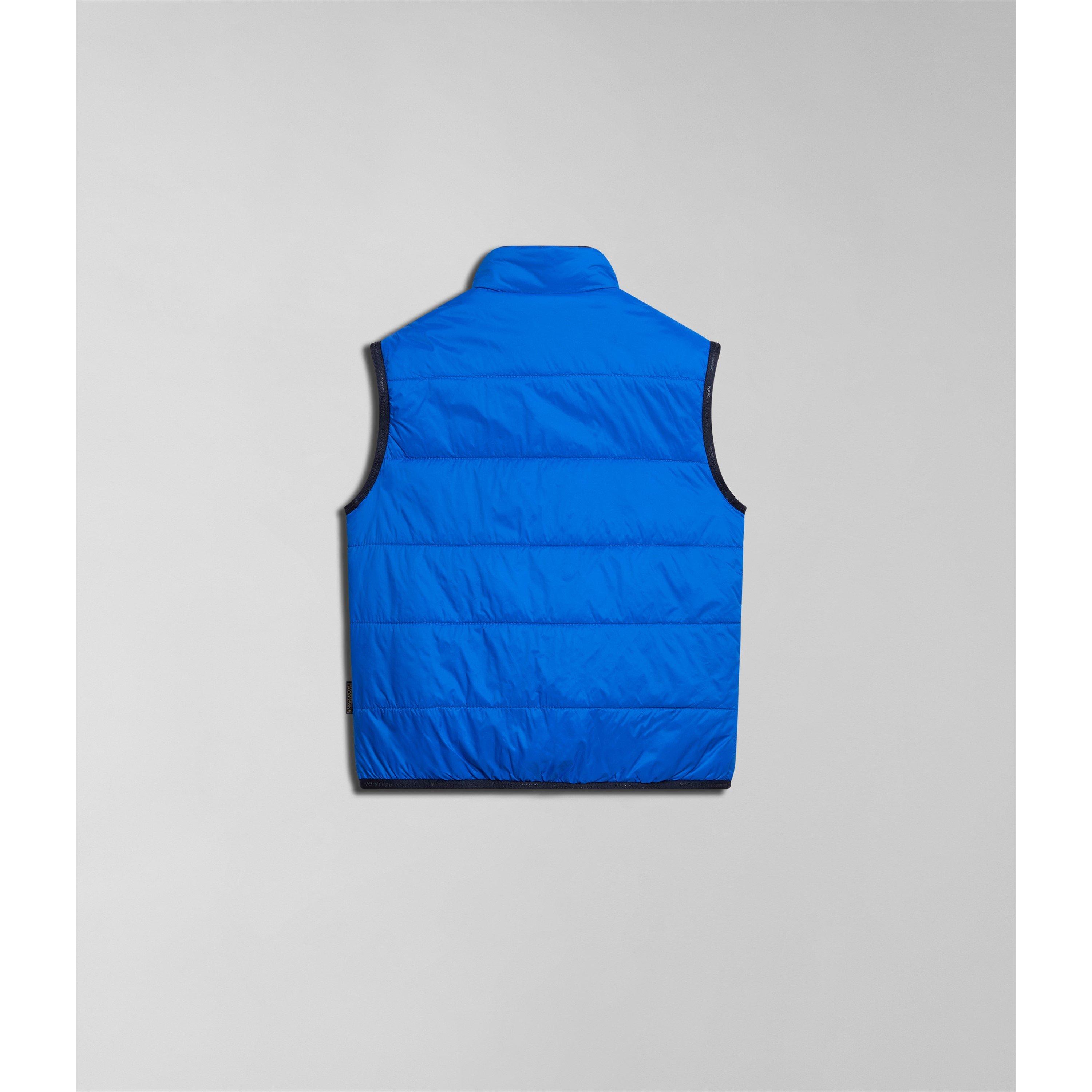 Blu/Nvy B2L - Napapijri - Unisex Kids' Reversible Lightweight Gilet - 4