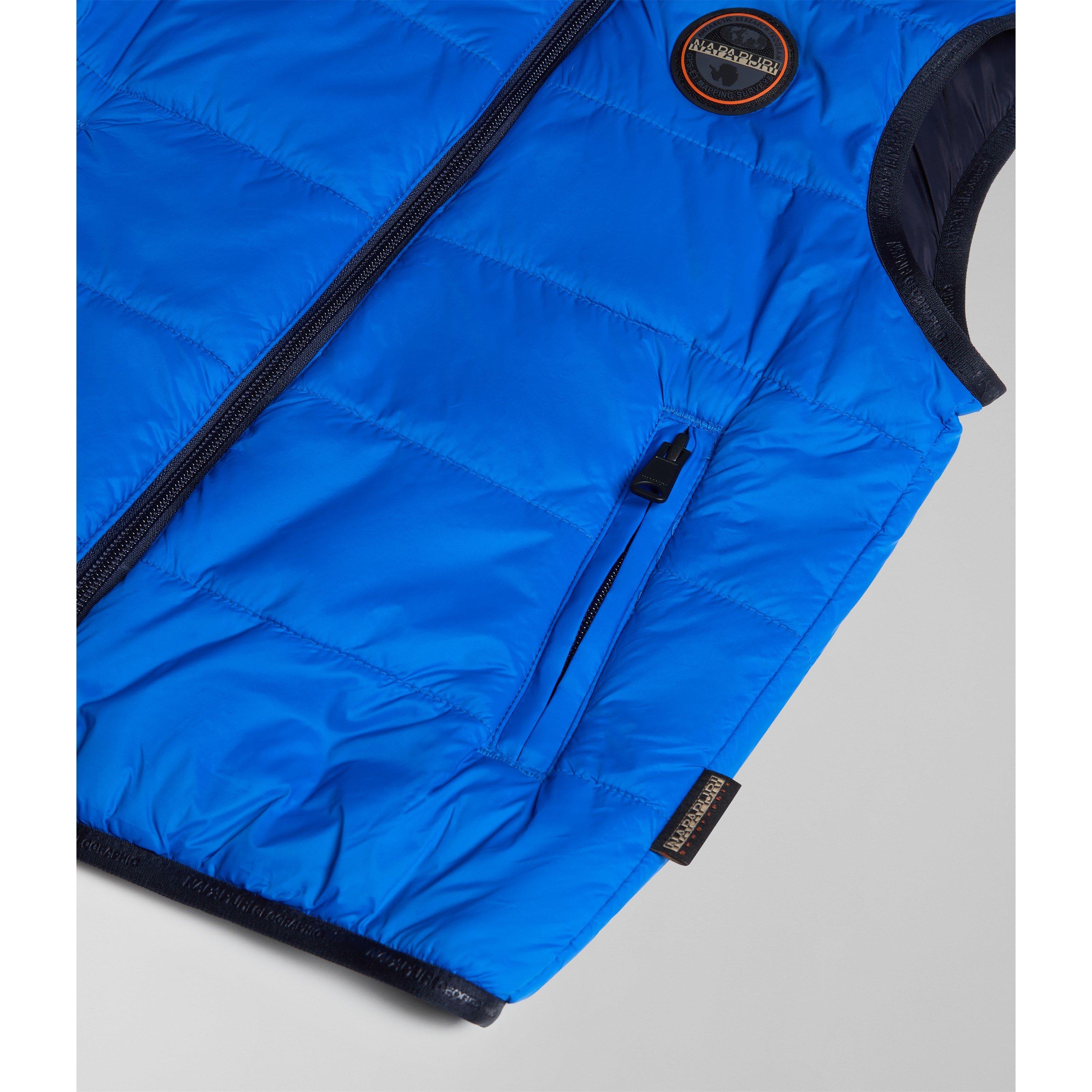Blu/Nvy B2L - Napapijri - Unisex Kids' Reversible Lightweight Gilet - 8