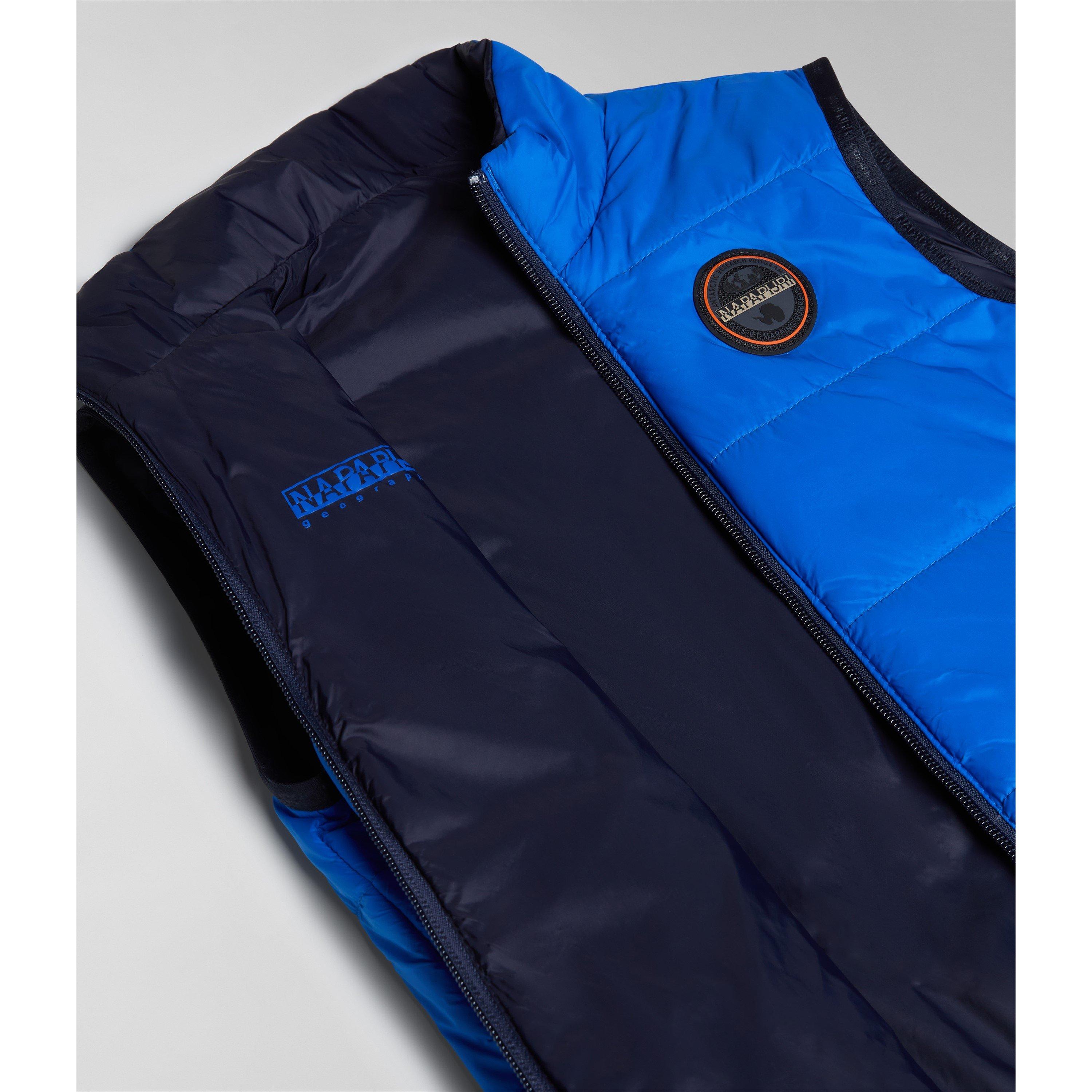 Blu/Nvy B2L - Napapijri - Unisex Kids' Reversible Lightweight Gilet - 9