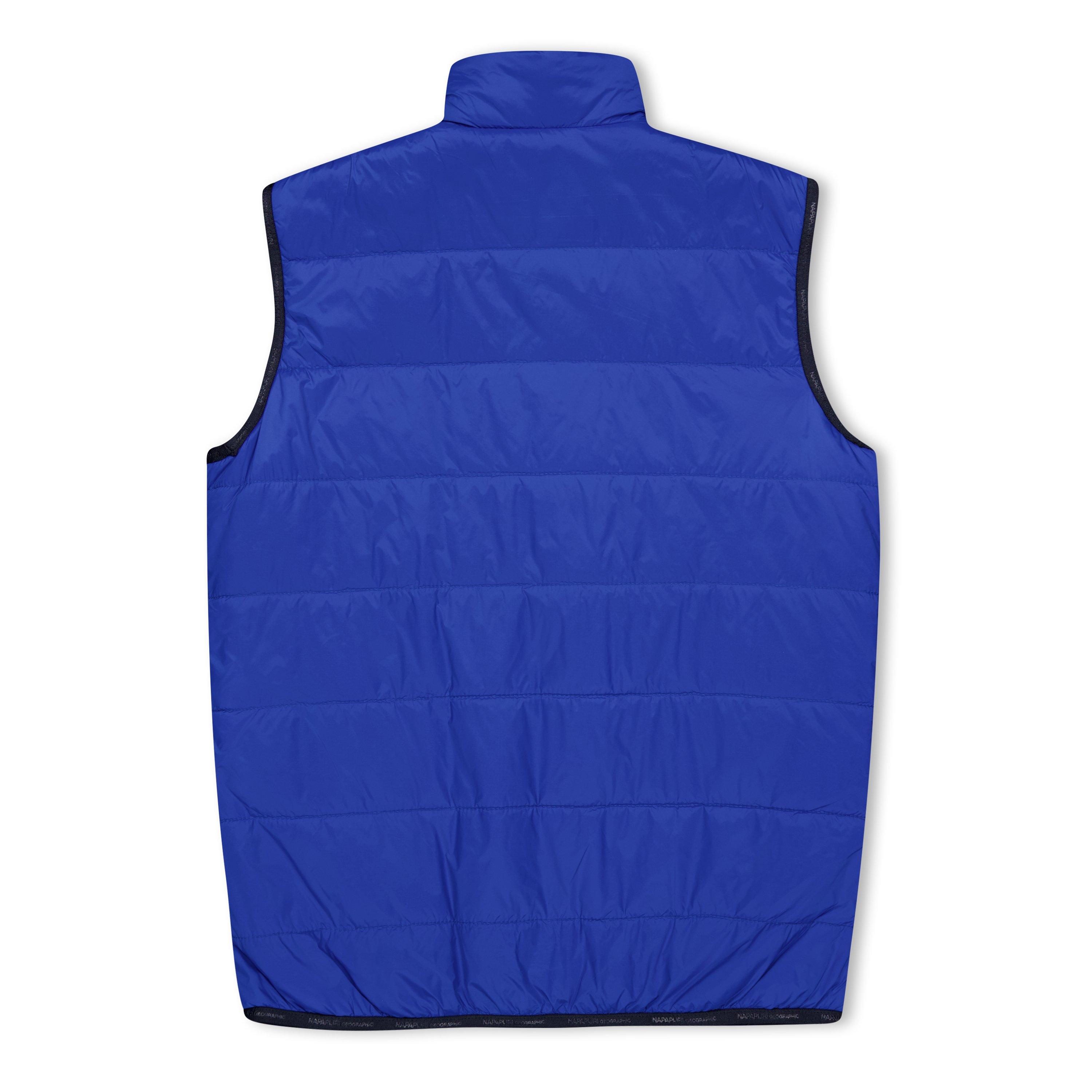 Blu/Nvy B2L - Napapijri - Unisex Kids' Reversible Lightweight Gilet - 2