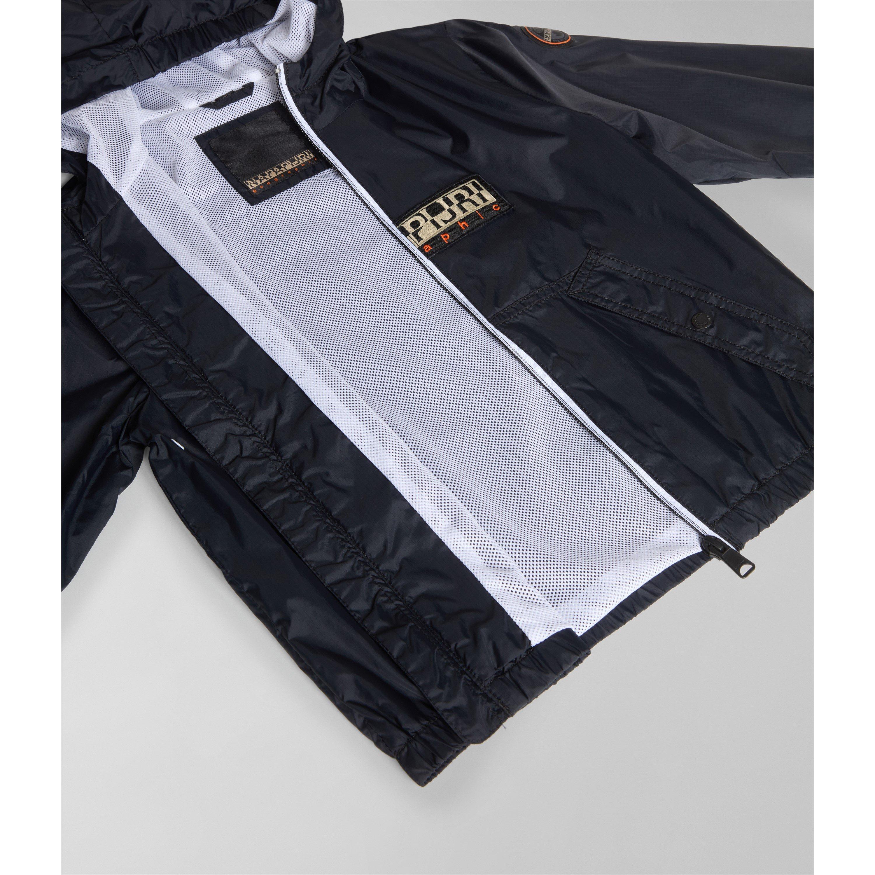 Black 041 - Napapijri - Unisex Kids' Cree Short Waterproof Rain Anorak - 4