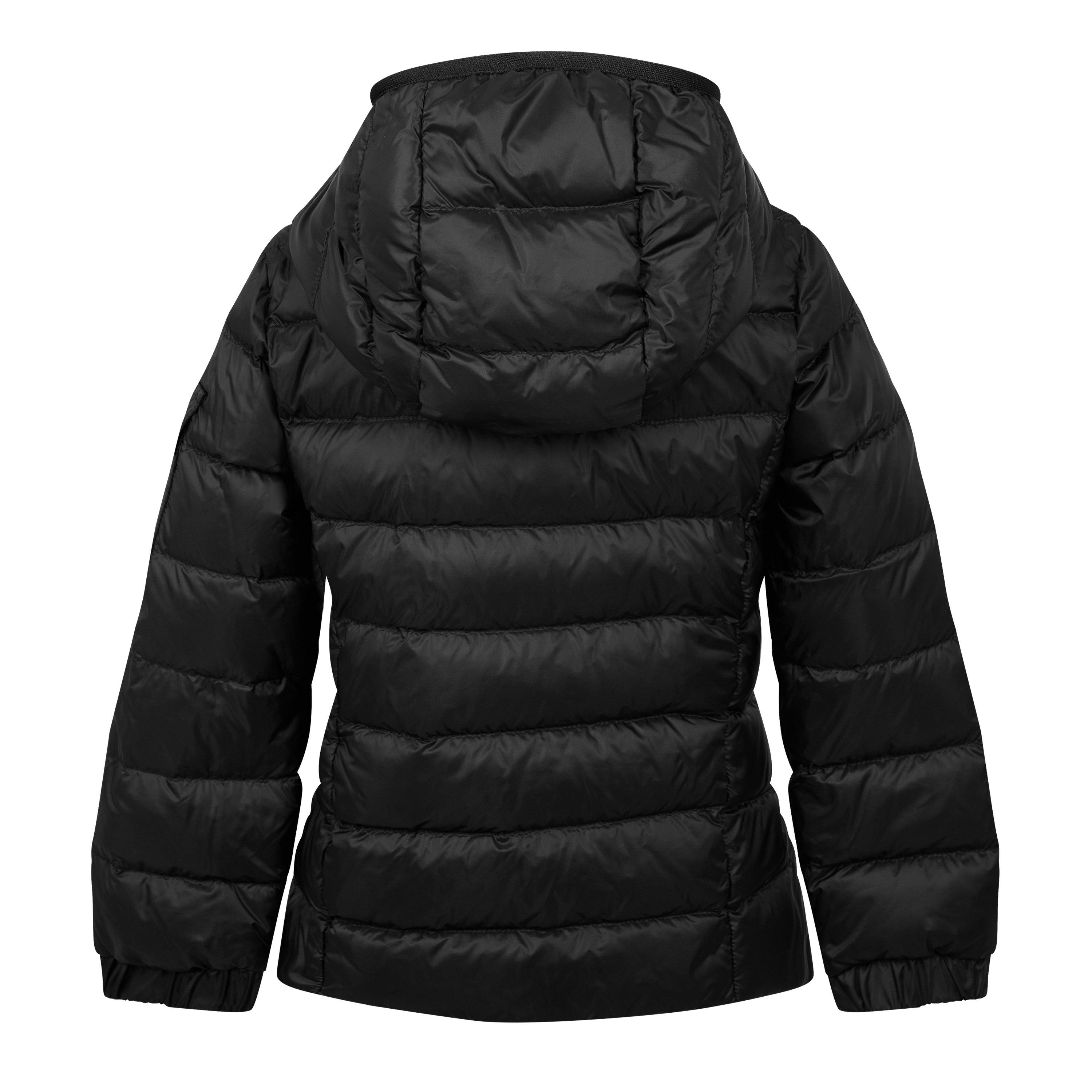 Black 999 - Moncler - Kids' Gles Hooded Long Sleeve Short Puffer Jacket - 2