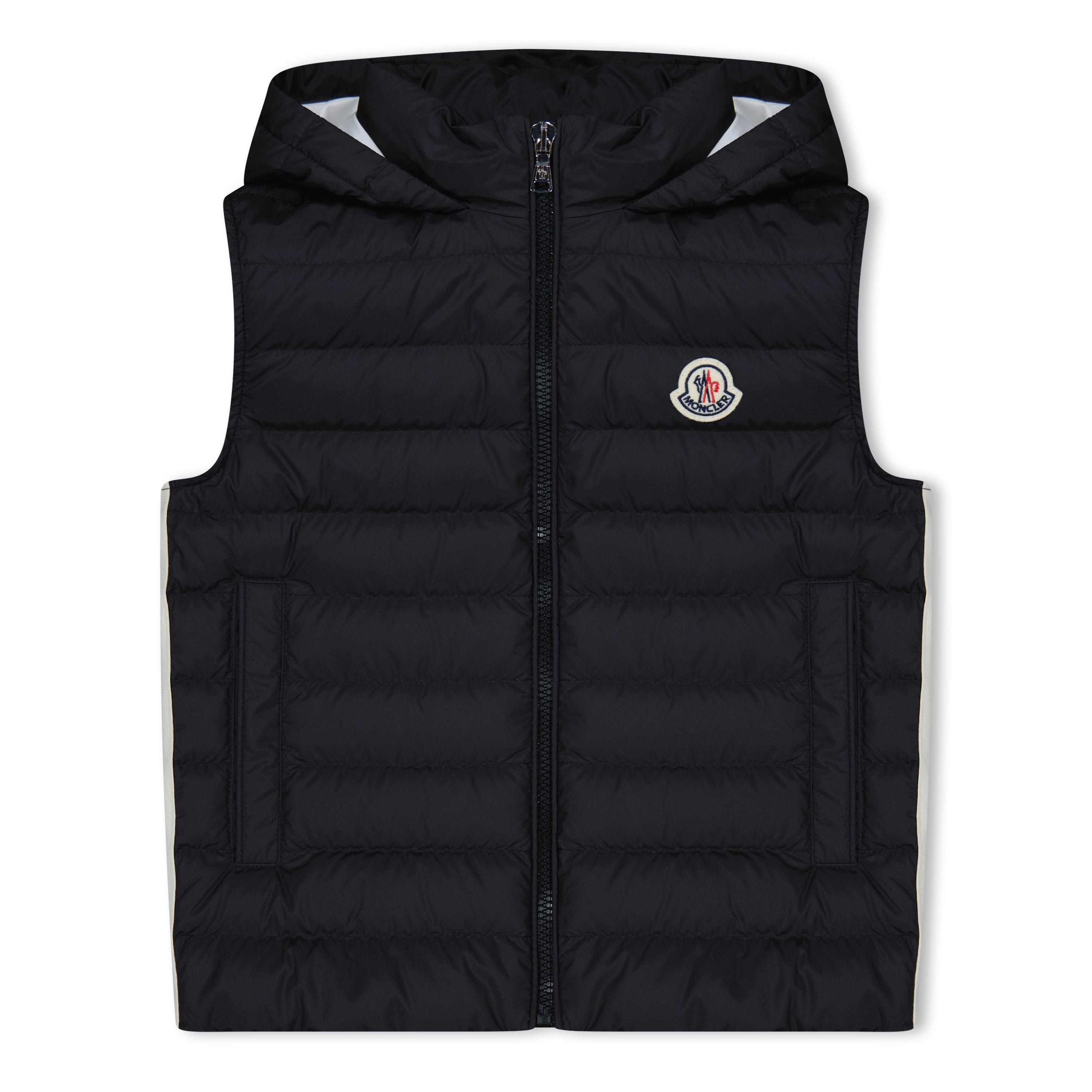 Black 999 - Moncler - Kids' Kamaria Padded Hooded Gilet - 1