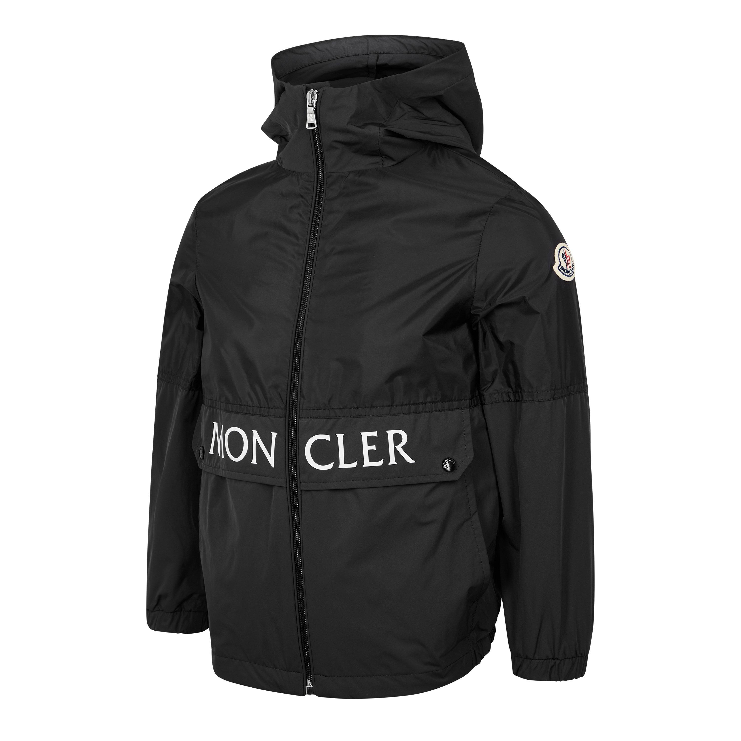Black 999 - Moncler - Kids' Joly Hooded Long Sleeve Short Puffer Jacket - 3