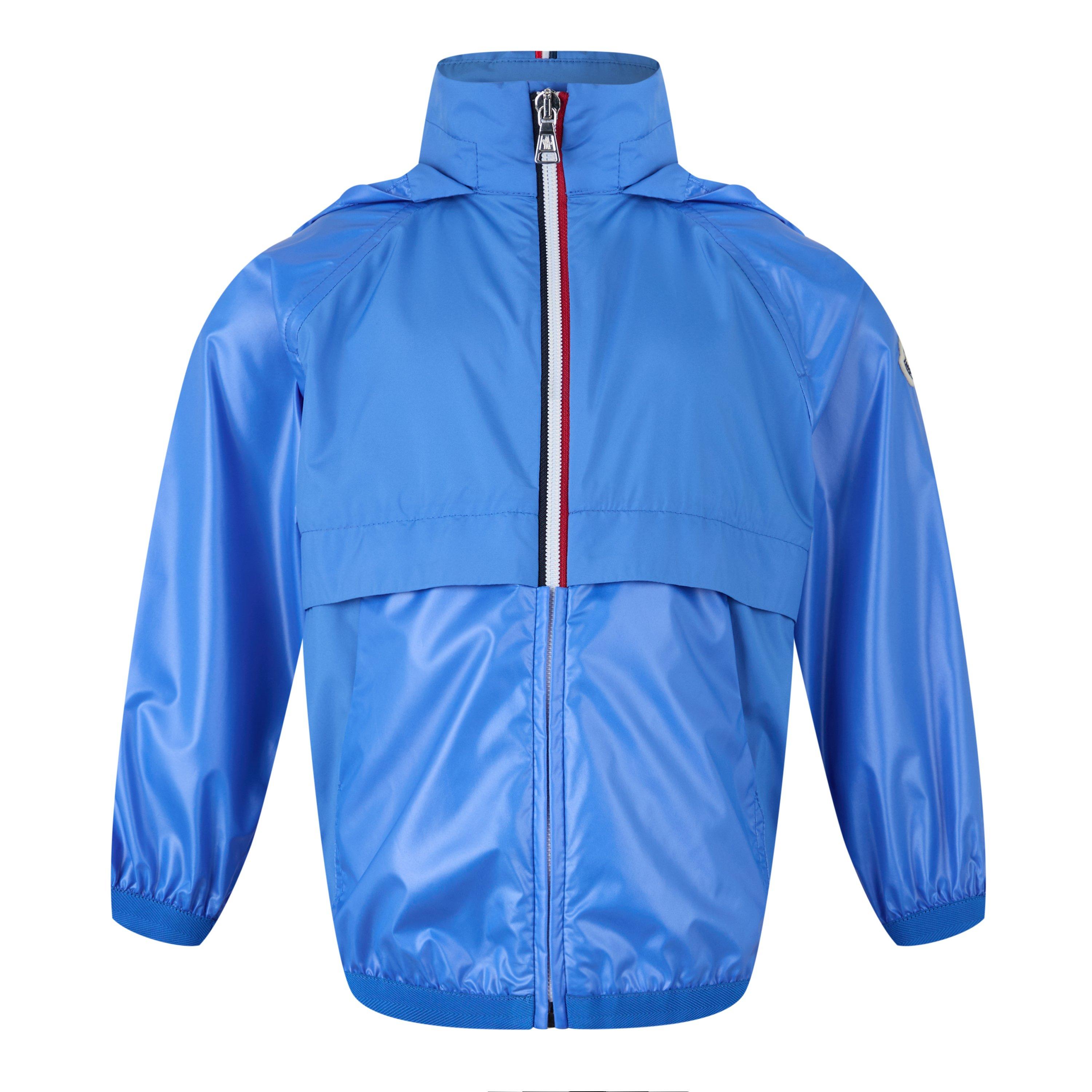 Light Blue 73O - Moncler - Kids' Baseda Concealed Hood Long Sleeve Short Puffer Jacket - 1