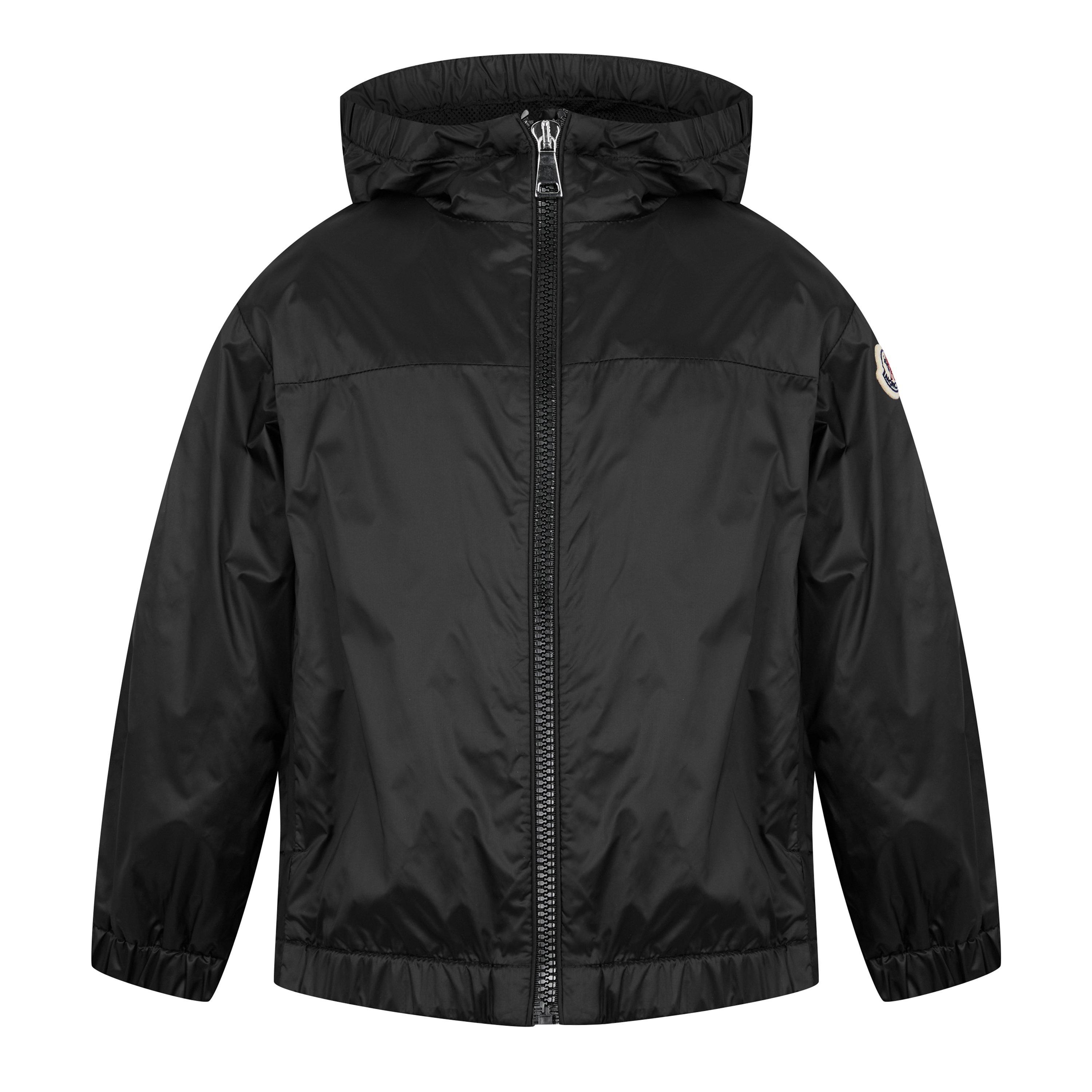 Black 999 - Moncler - Kids' Owara Long Sleeve Short Puffer Jacket - 1