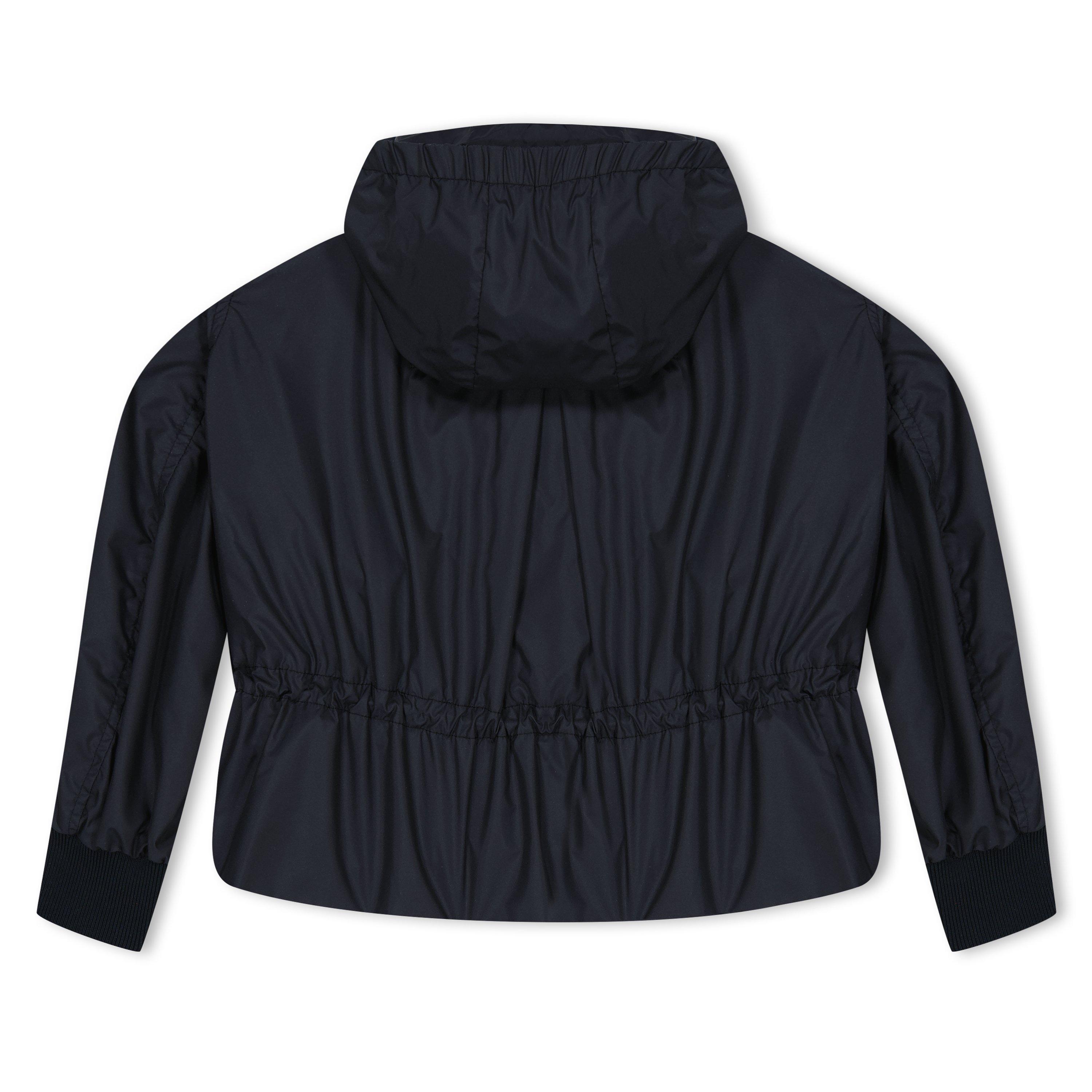 Black 999 - Moncler - Kids' Assia Long Sleeve Mid-Length Short Puffer Jacket - 2