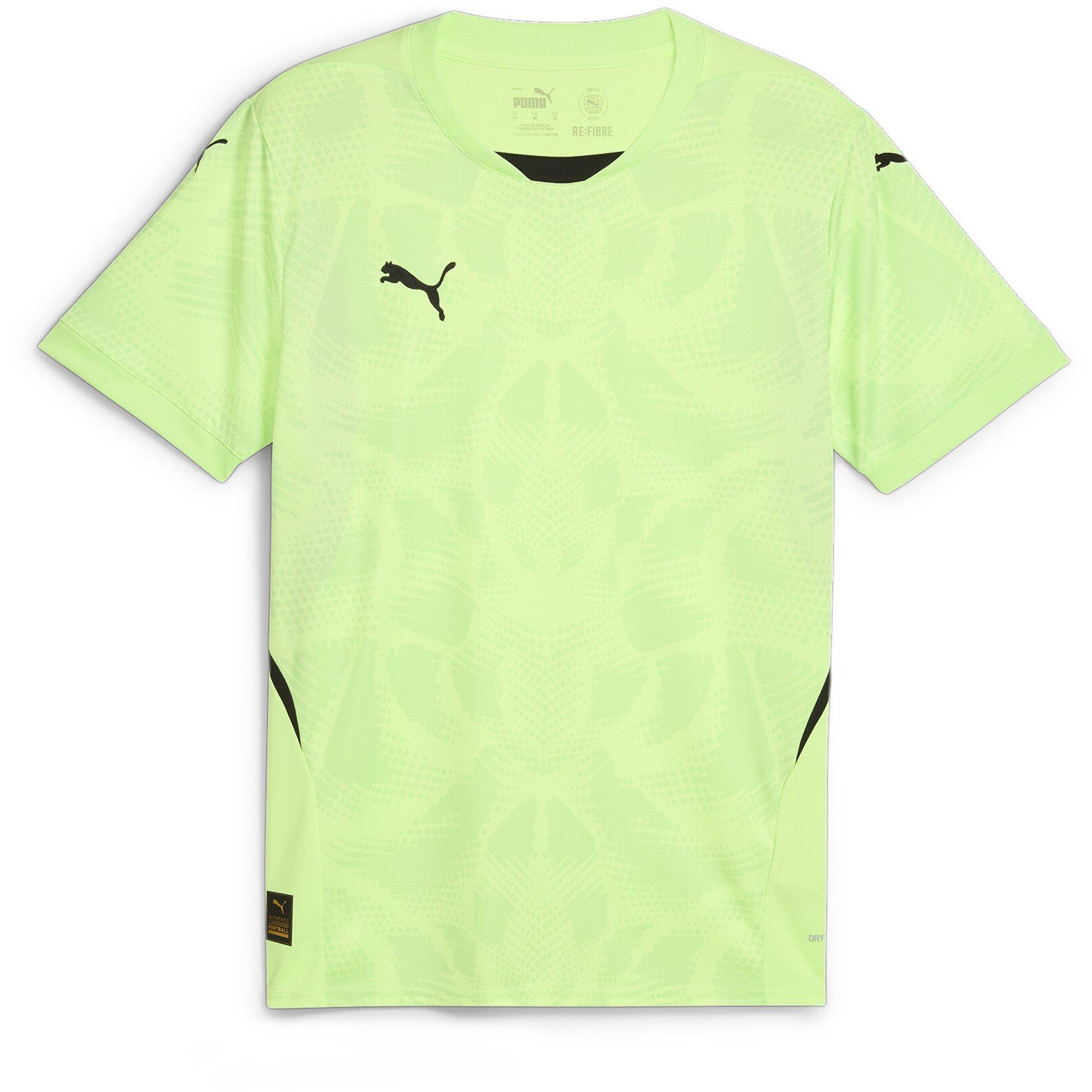 Green - Puma - Goalkeeper Short Sleeve Shirt Adults - 1