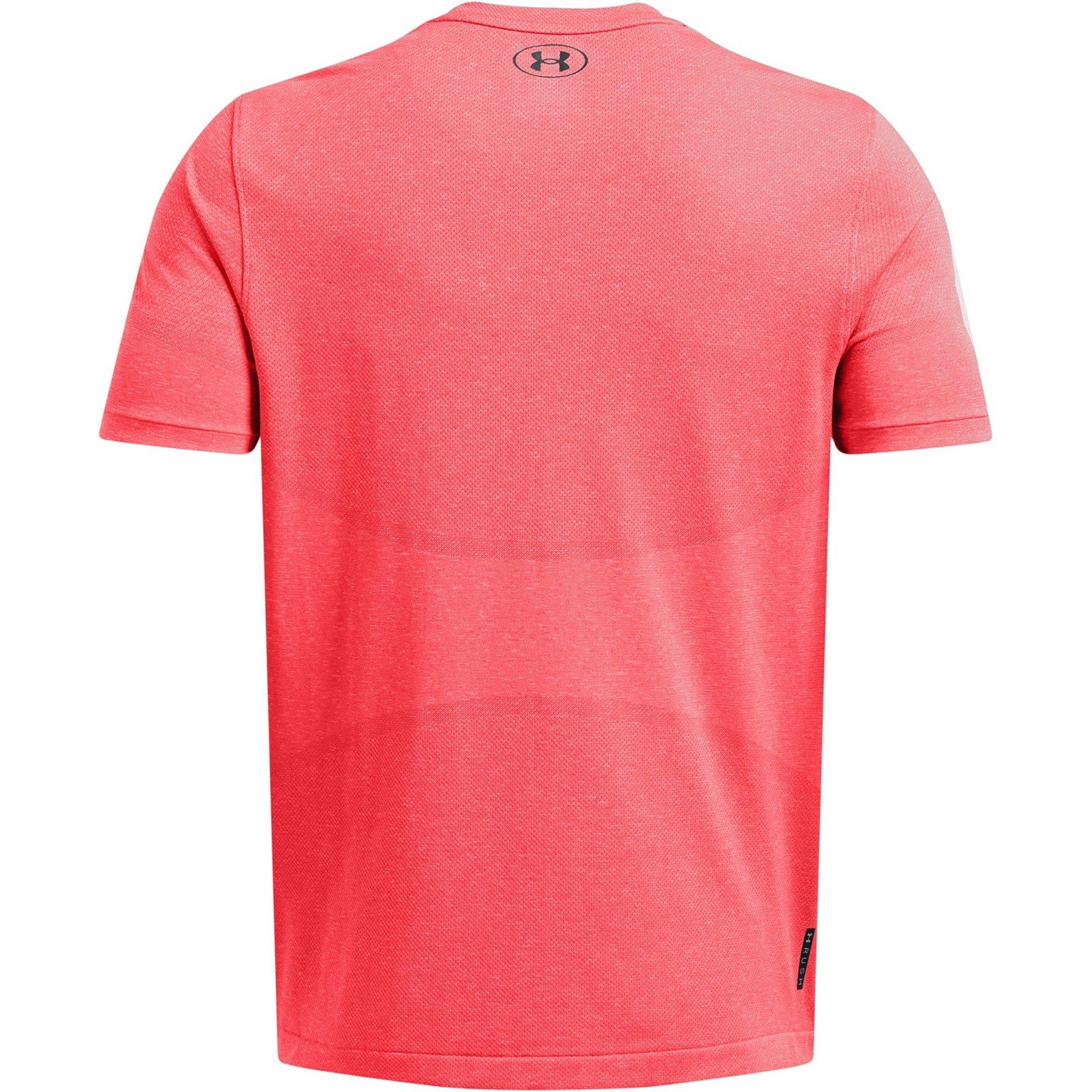 Crvena - Under Armour - Men's Vanish Elite Short-Sleeve Performance Gym Top - 2