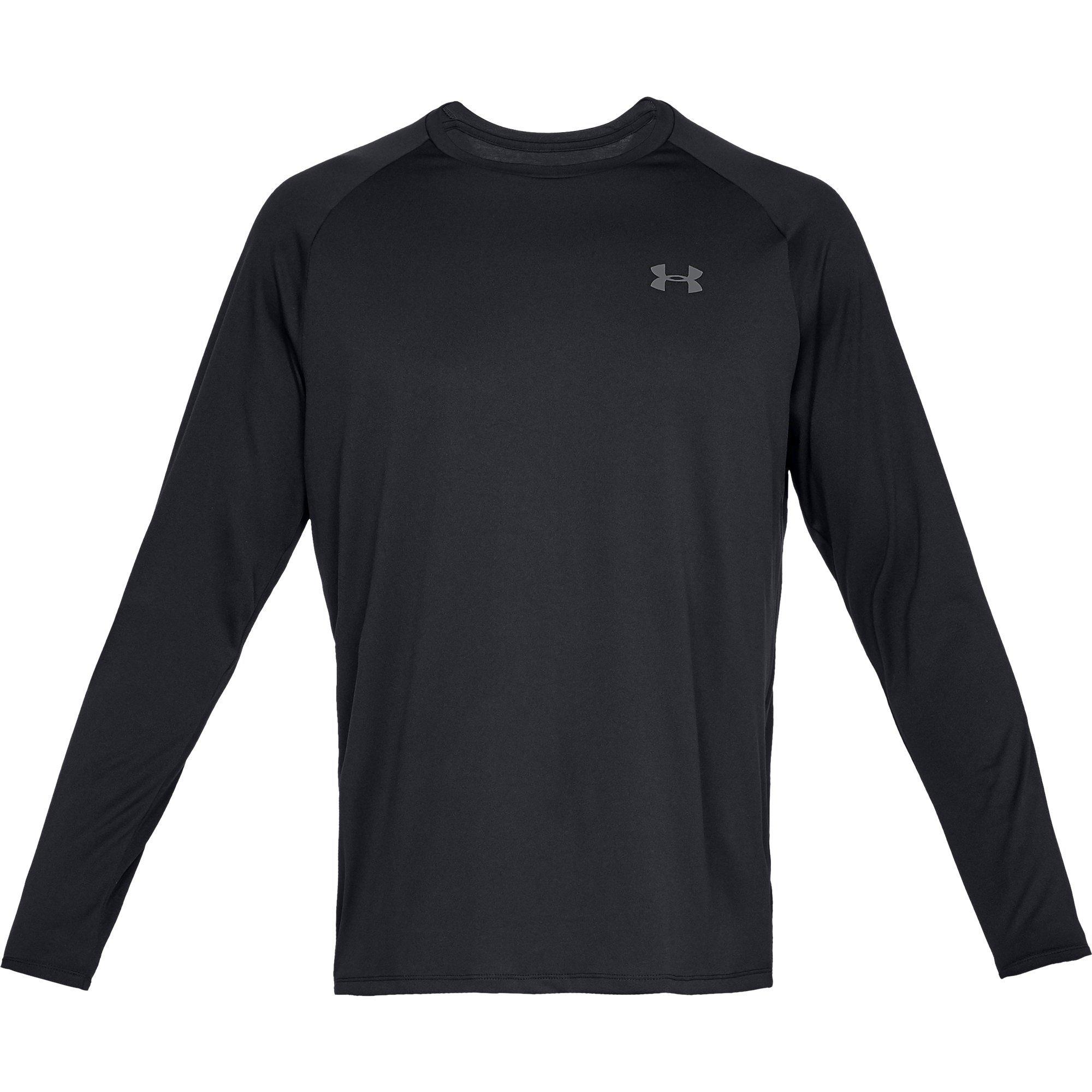 Nero - Under Armour - Men's Tech.0 Long-Sleeve Performance Gym Top - 1