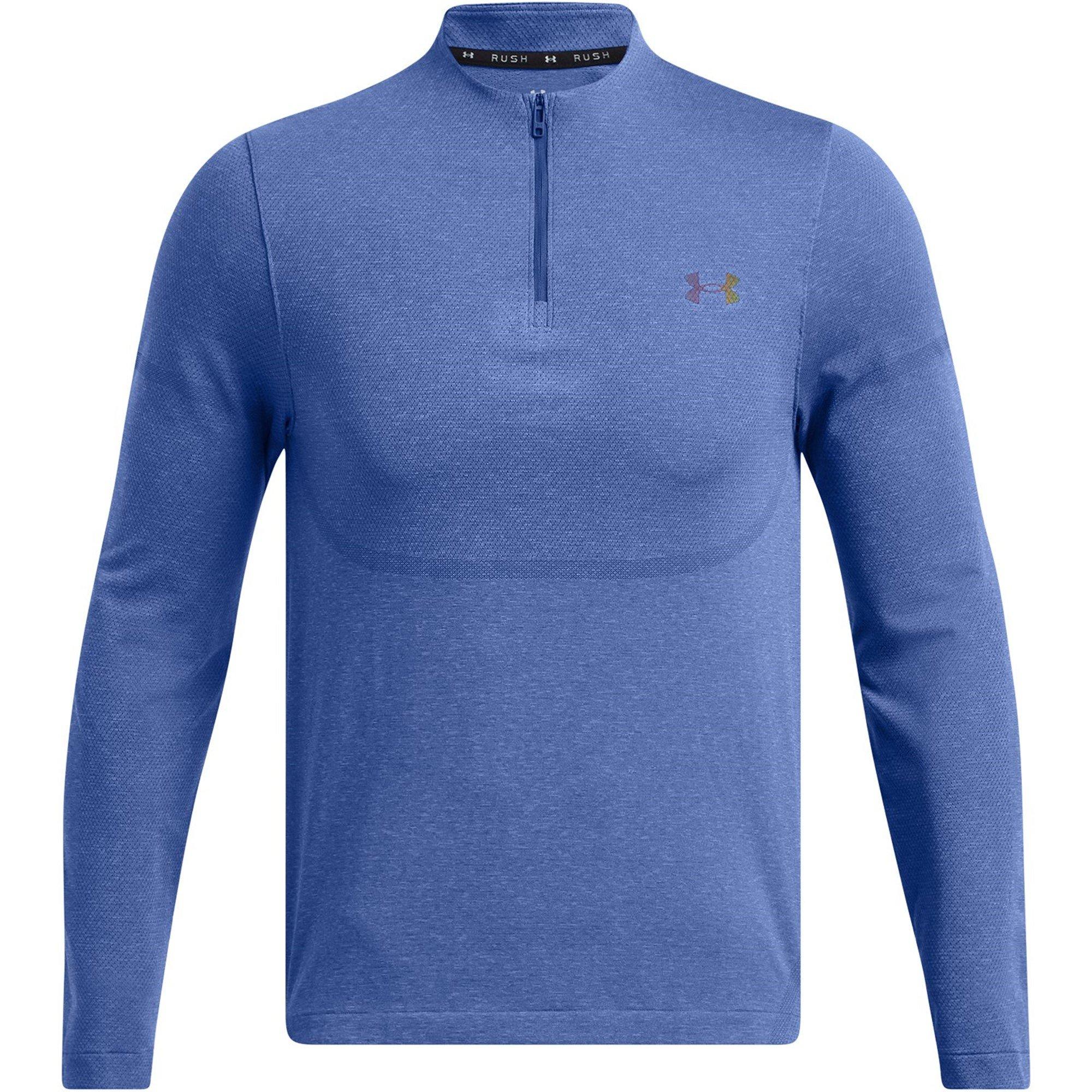 Blue - Under Armour - Men's Long-Sleeve Performance Gym Top - 1