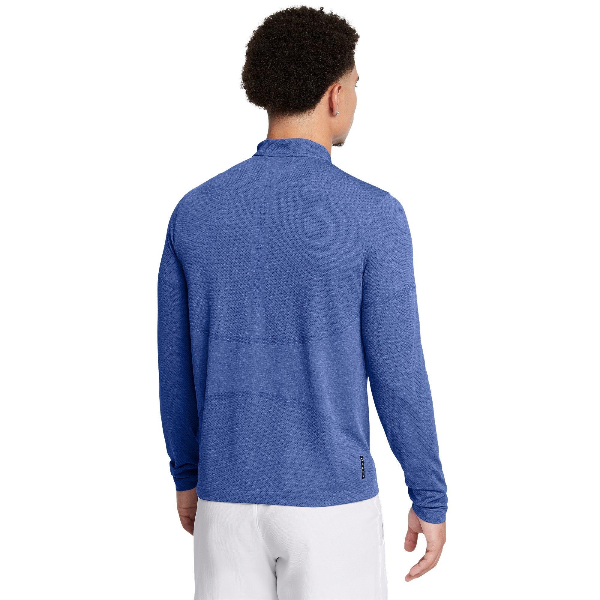 Blauw - Under Armour - Long-Sleeve Performance Gym Top - 4