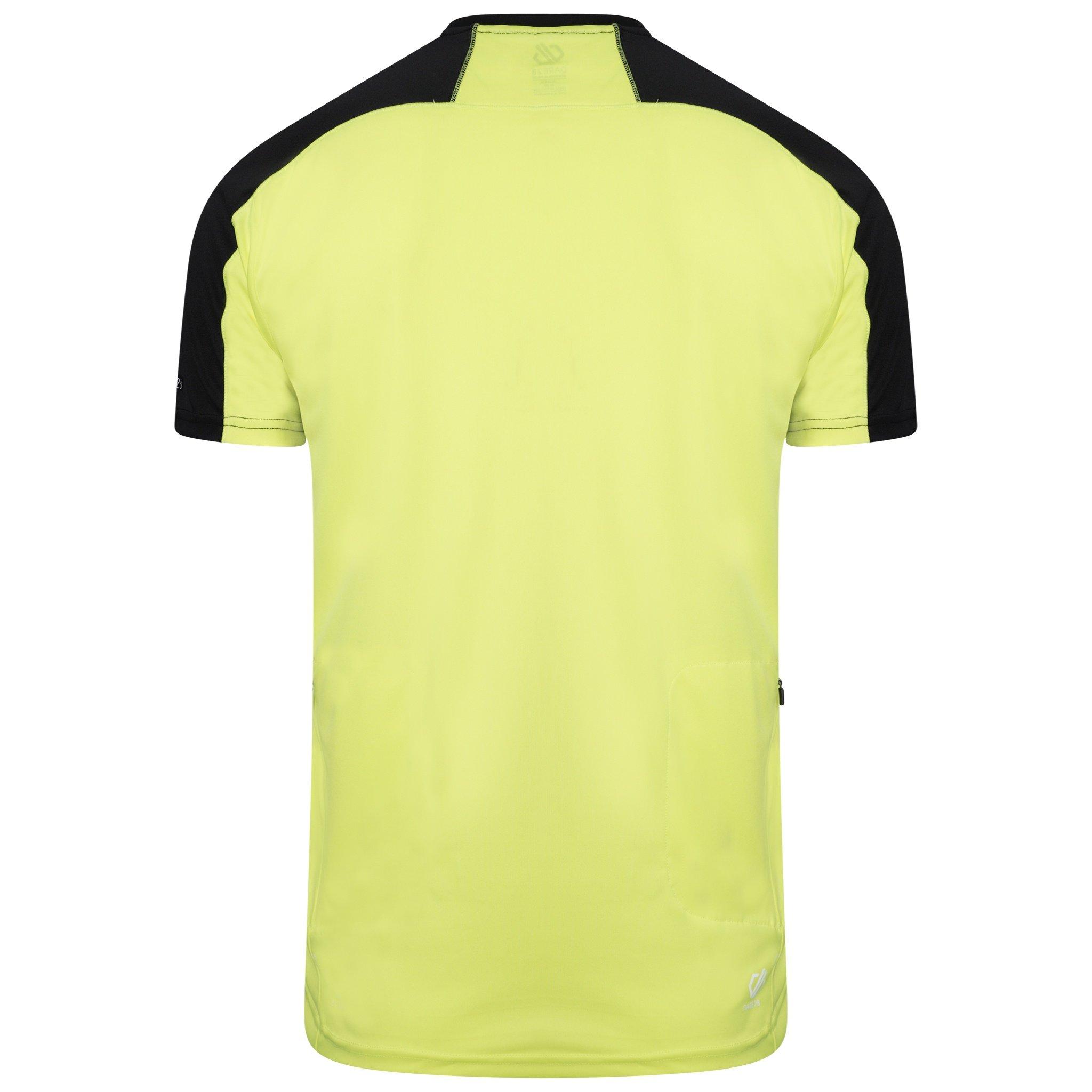 FluroYlw/Blk - Dare 2b - Dare2B Aces Short-Sleeve Performance Gym Top - 3