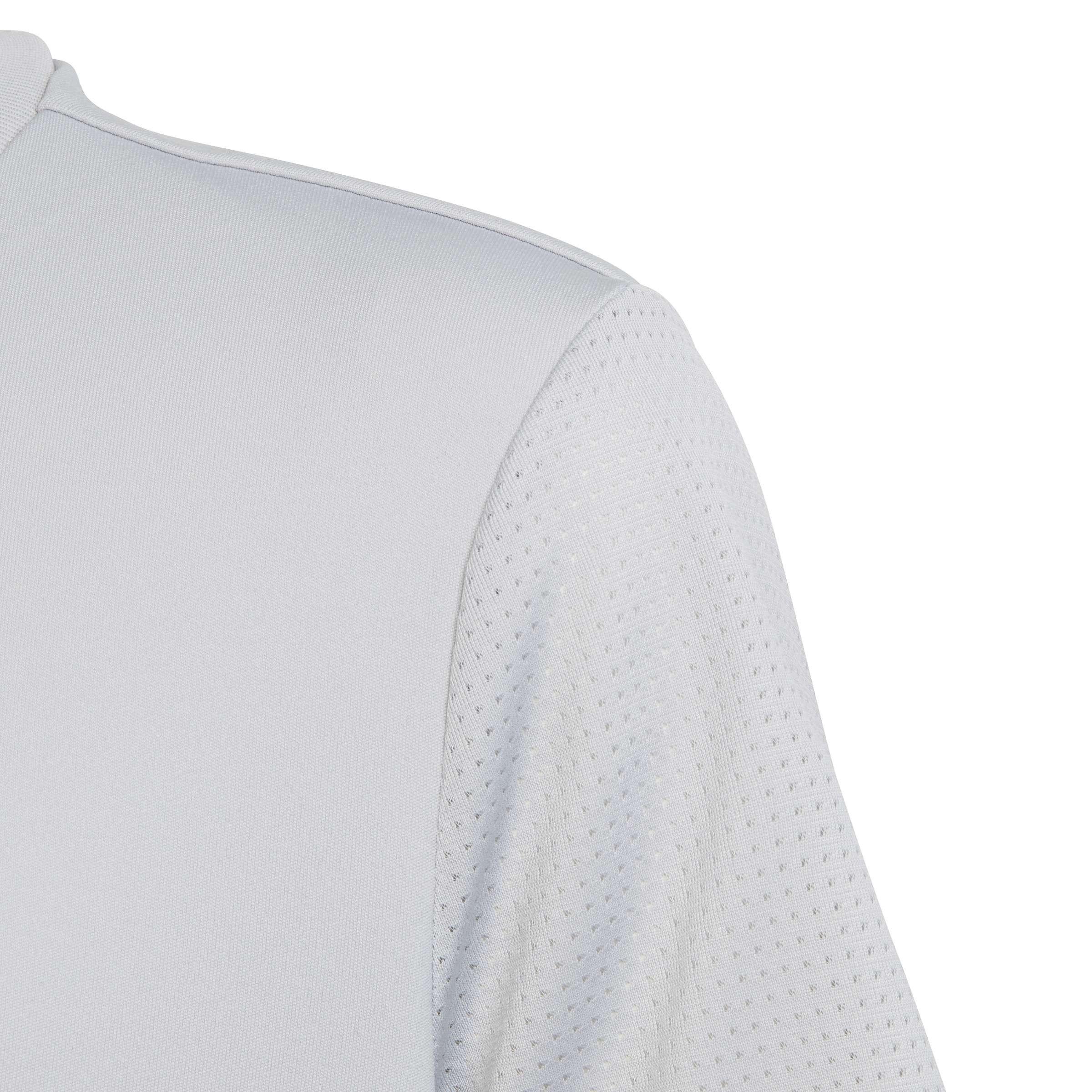 Lt Grey/Wht - adidas - Tabela 23 Jersey Juniors - 4