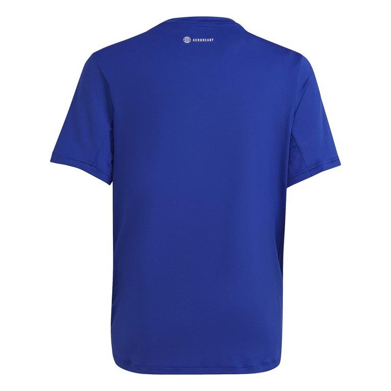 bleu/Blc/bleu - adidas - Check Raglan Tall Shirt - 2