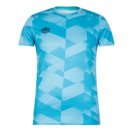 Umbro T-shirt Seamless azul turquesa