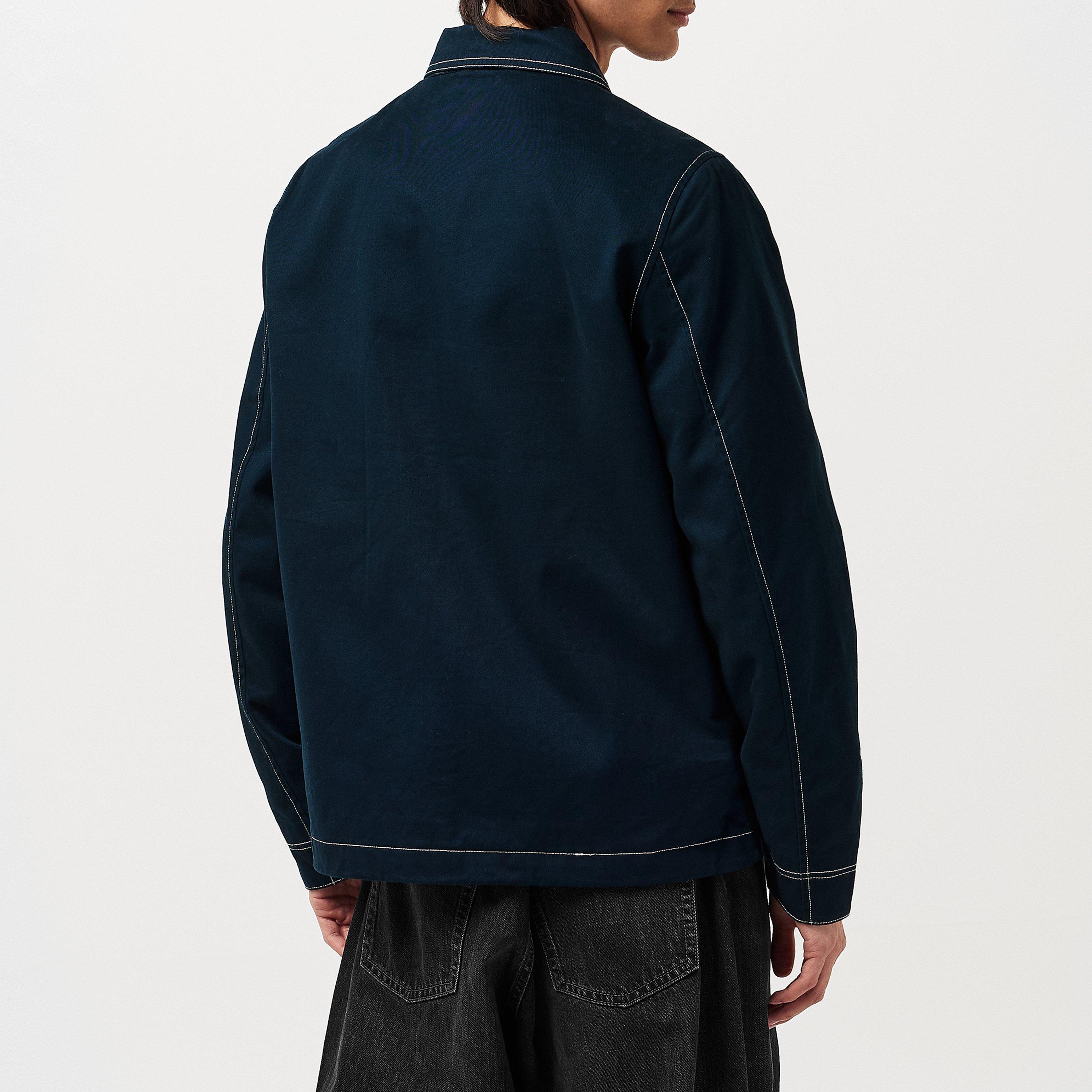 Blu navy vero - Farah - Men's Island Cotton Long Sleeve Bomber Jacket - 4