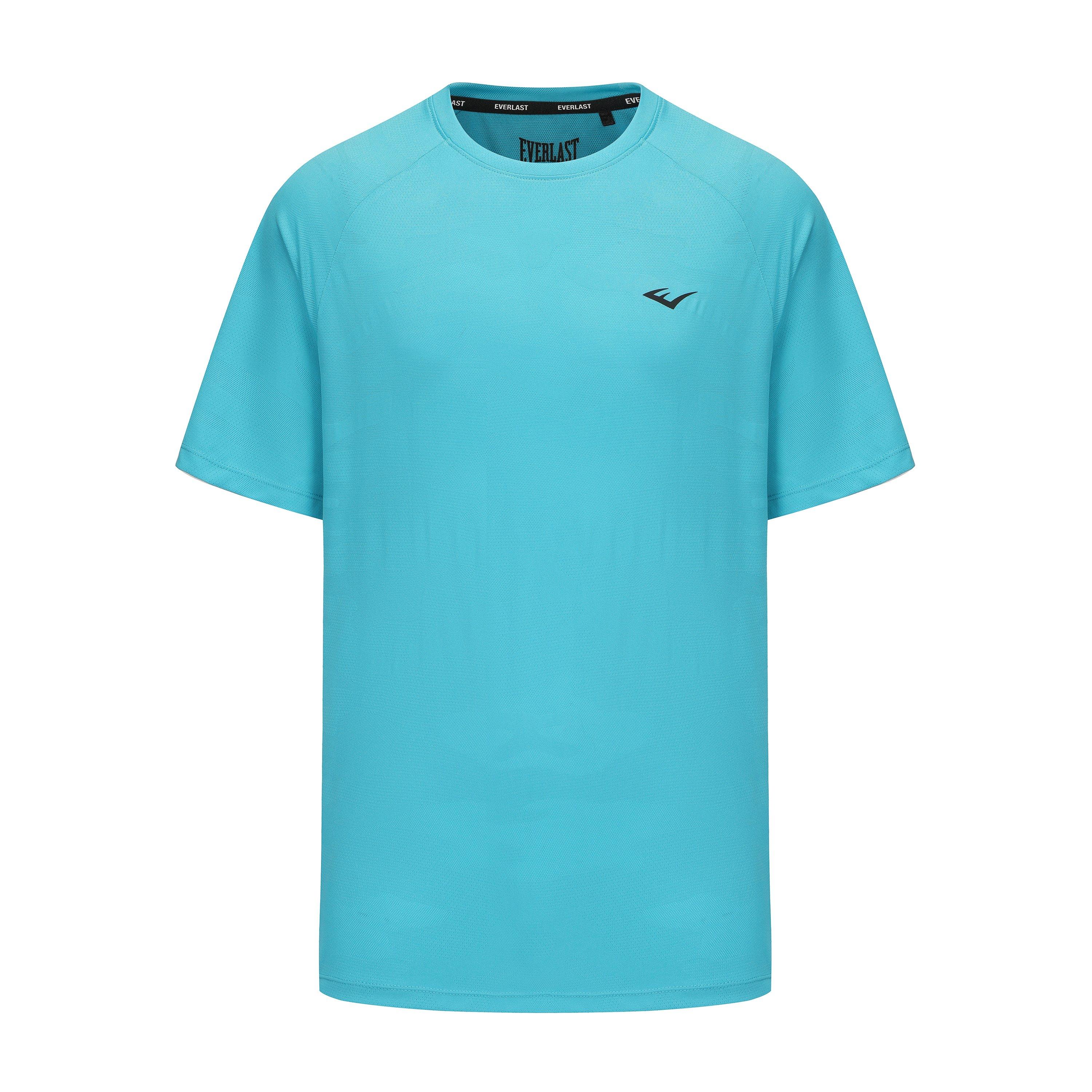 Everlast Men's Flex T-Shirts - Cyan Blue - 2XL
