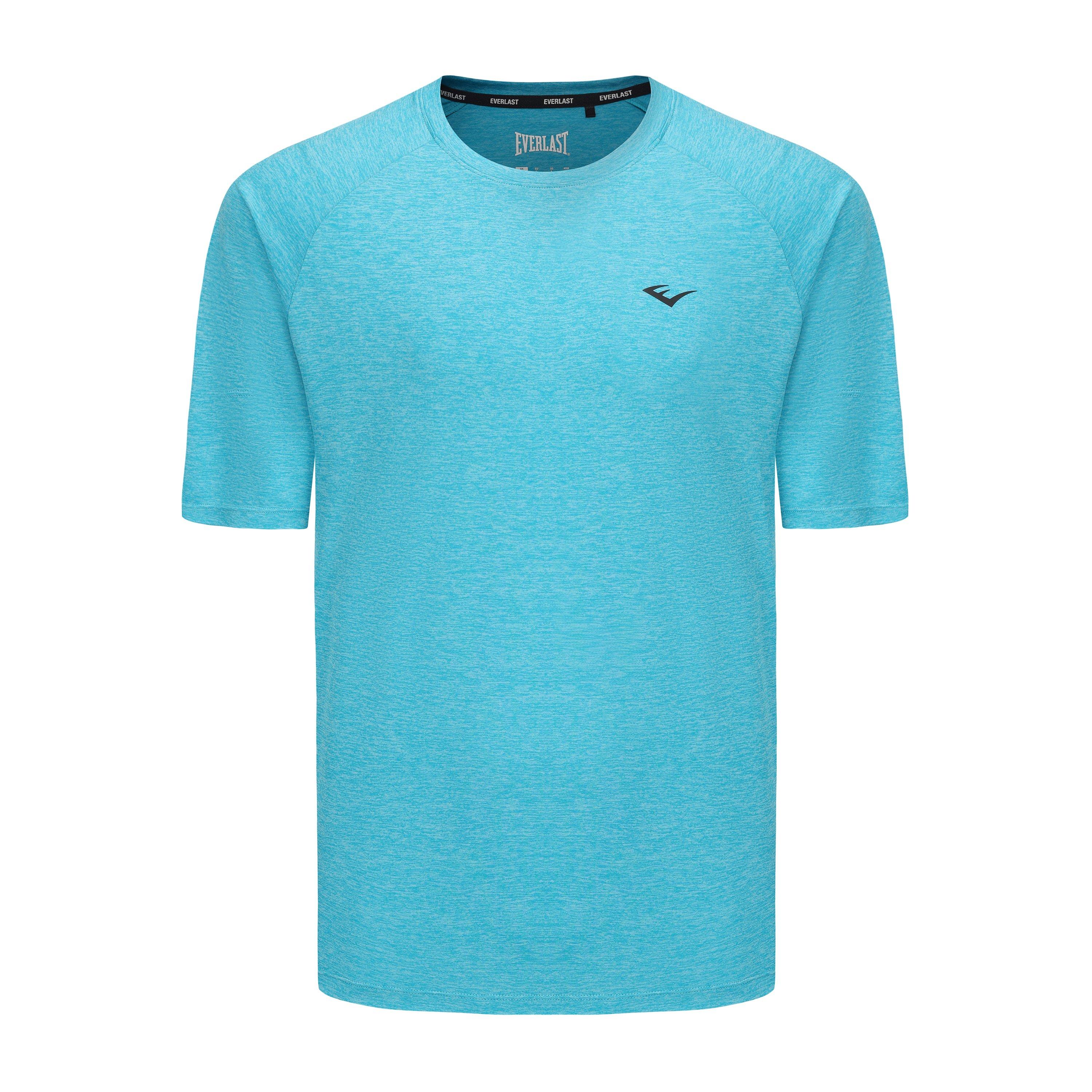 Everlast Men's Flex T-Shirts - Cyan Blue - 2XL
