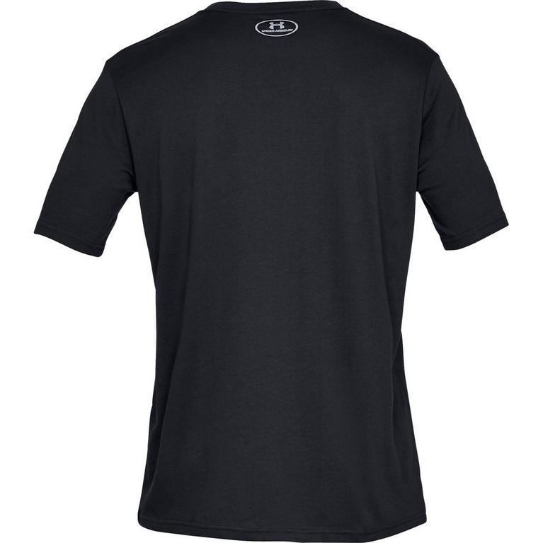 Noir/gris - Under Armour - Under Team Wordmark Short Sleeve T Shirt Mens - 6