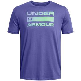 Under Armour Team Wordmark Short Sleeve T Shirt Mens