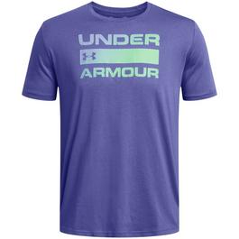 Under Armour Under Team Wordmark Short Sleeve T Shirt Mens