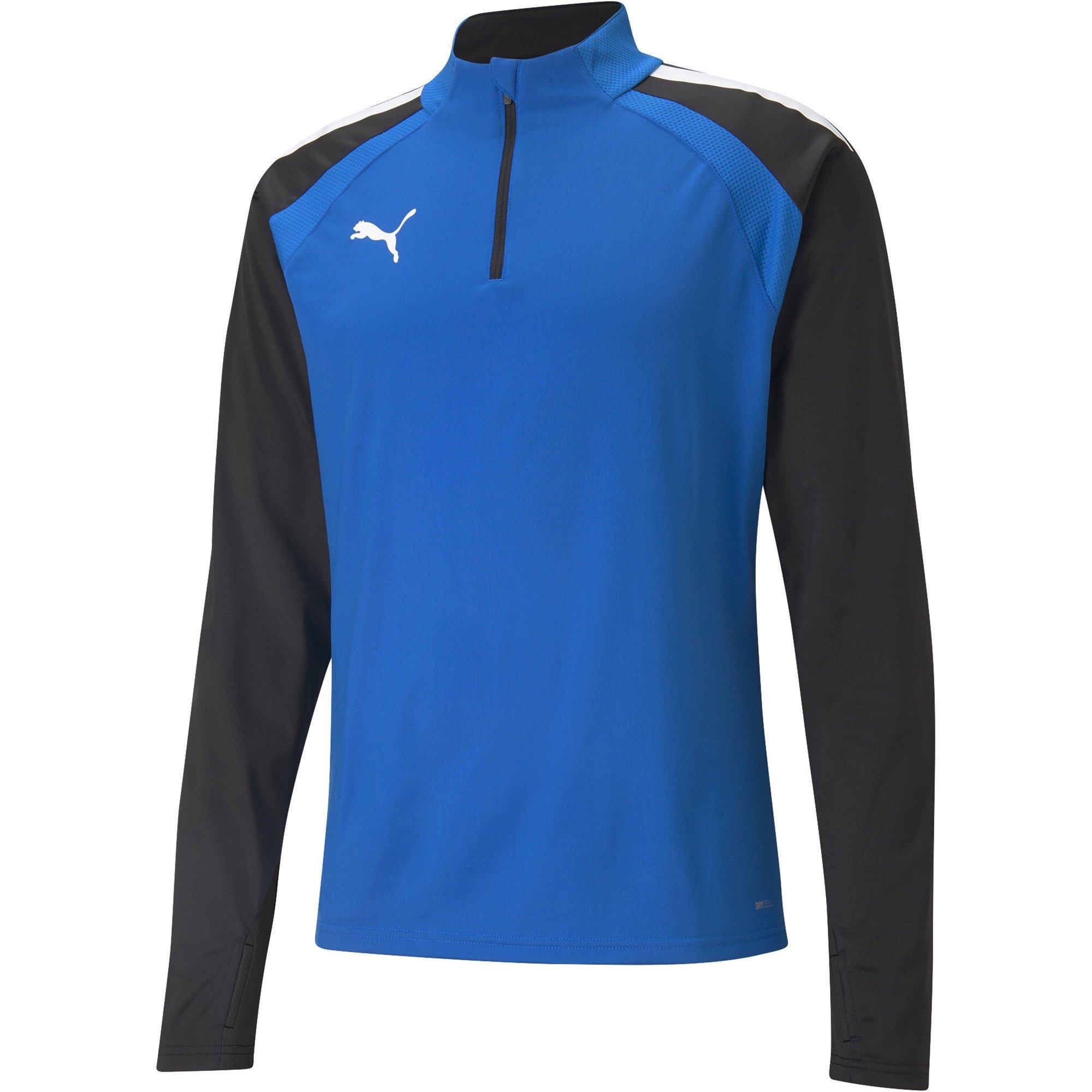 Puma Men's Zip Top - Elec Blue/Black - L