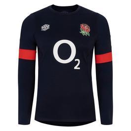 Umbro England Long Sleeve Training Shirt 2023 Mens