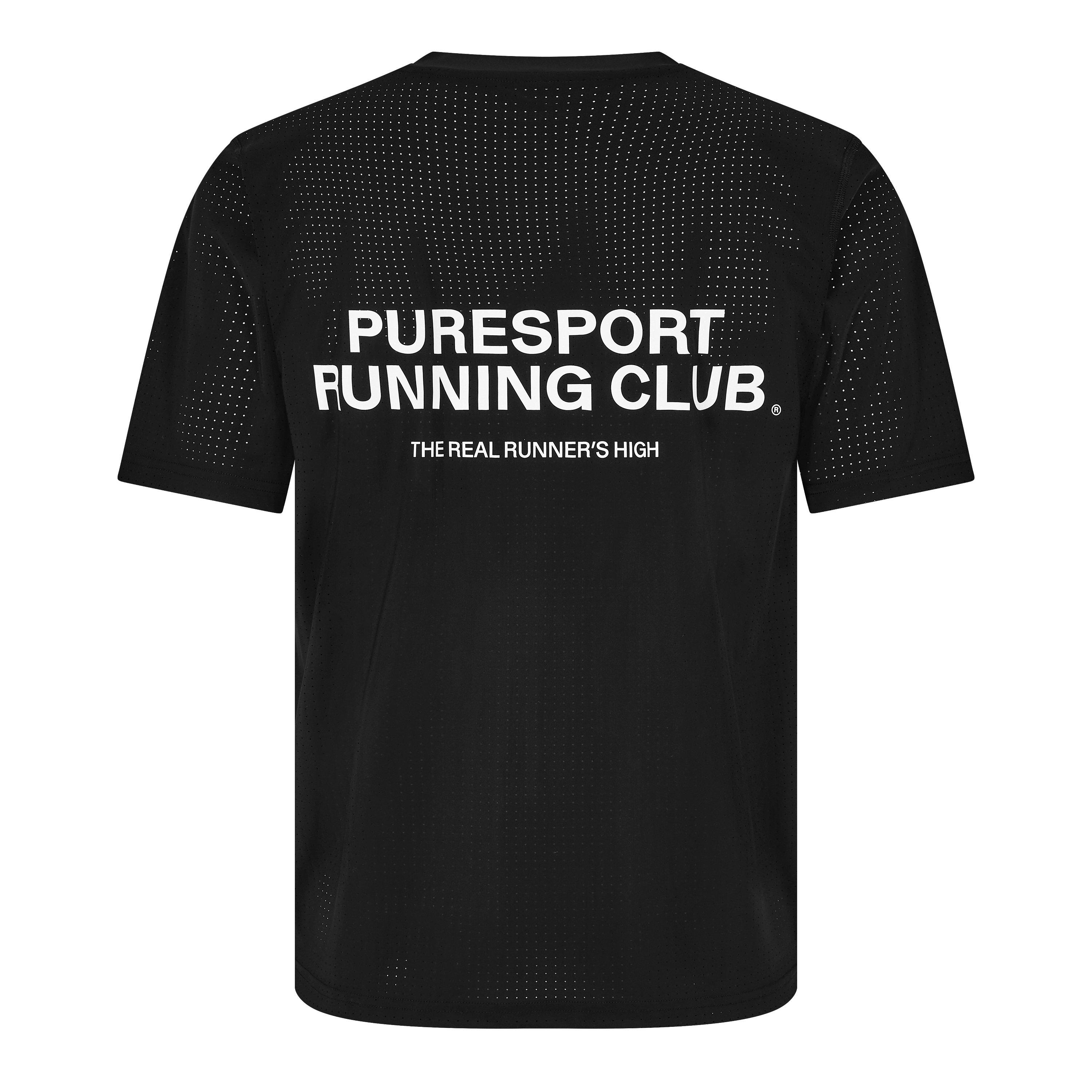 Black - Puresport - Performance Short Sleeve T-Shirt - 2