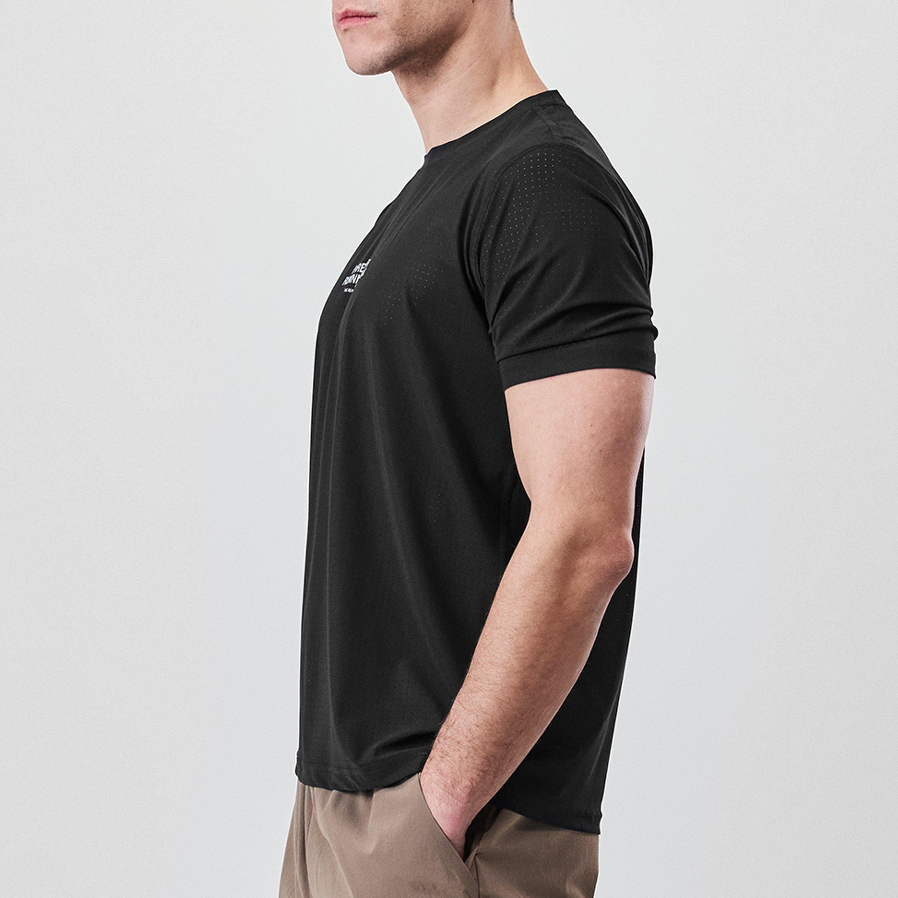 Black - Puresport - Performance Short Sleeve T-Shirt - 5