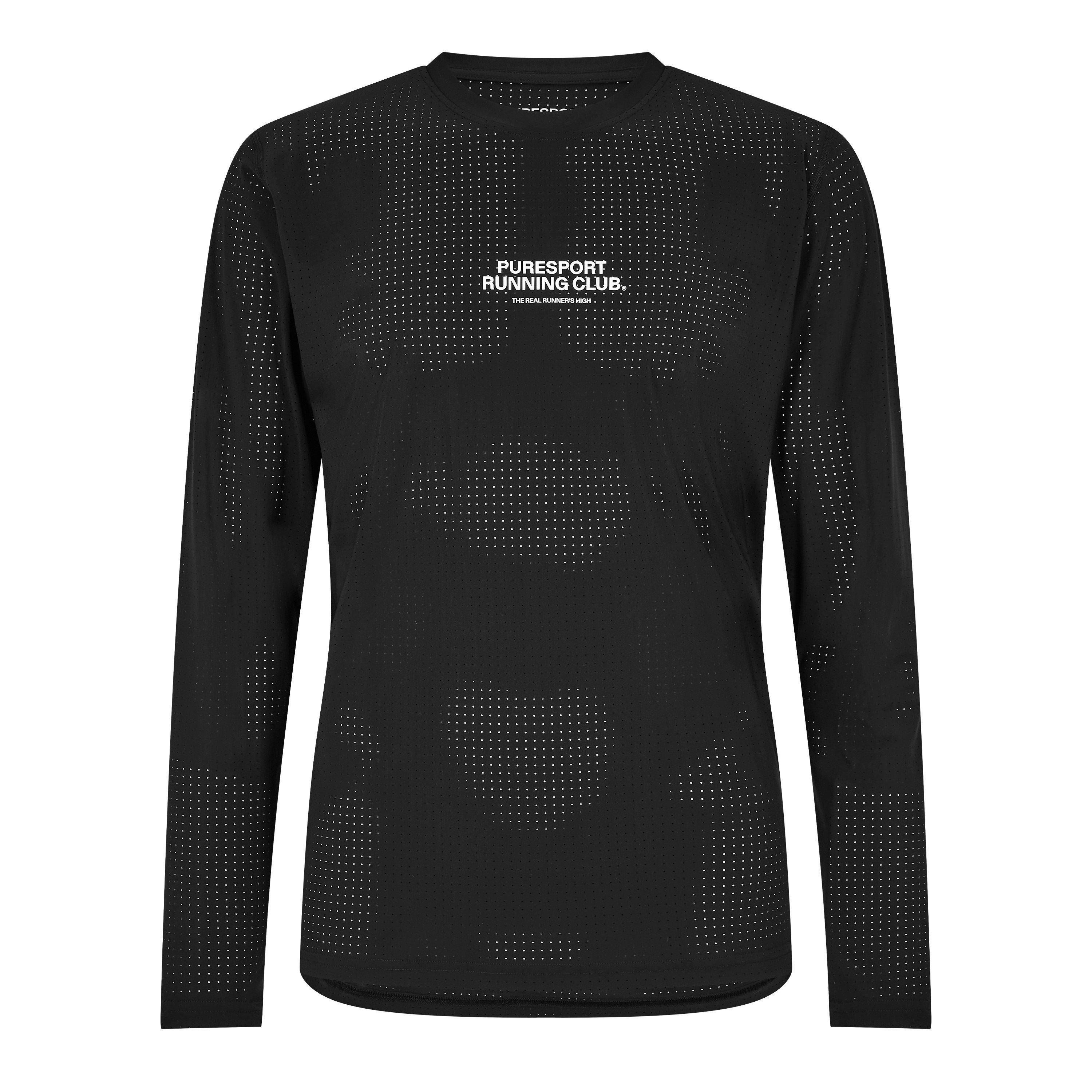 Black - Puresport - Long Sleeve Top - 1