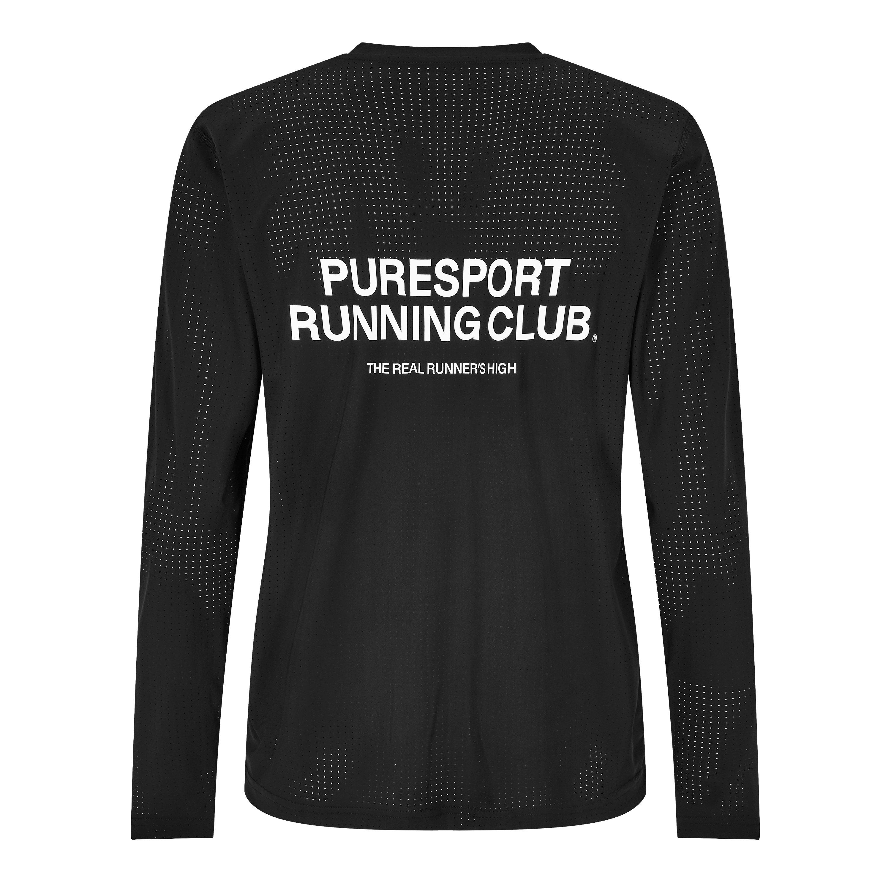 Black - Puresport - Long Sleeve Top - 2